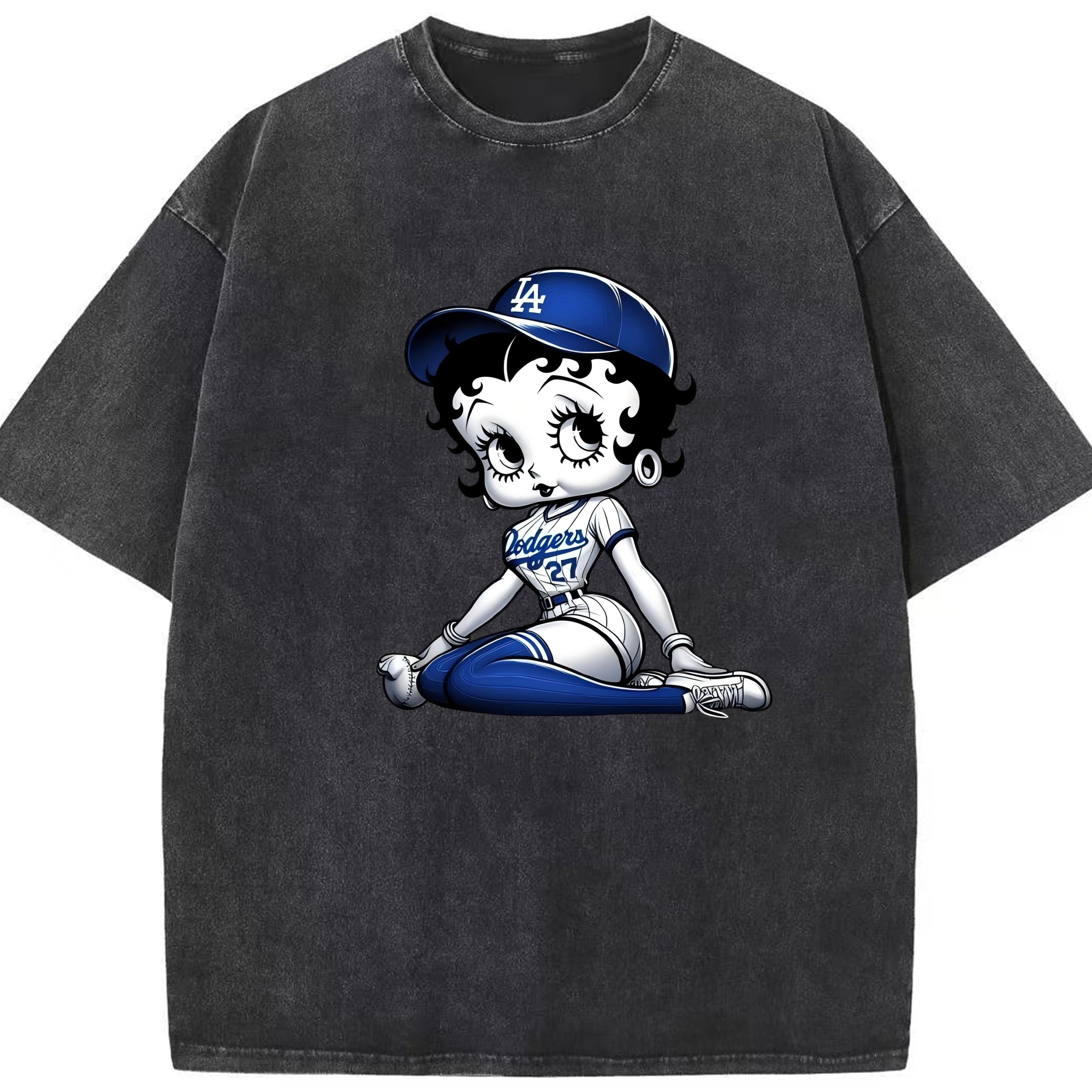  Washed Vintage Look 230g Cotton Oversized T-Shirt With Front Heat Transfer Print – Soft, Lightweight, Stylish Fit – Comfortable Casual Wear For Sports & Everyday Use