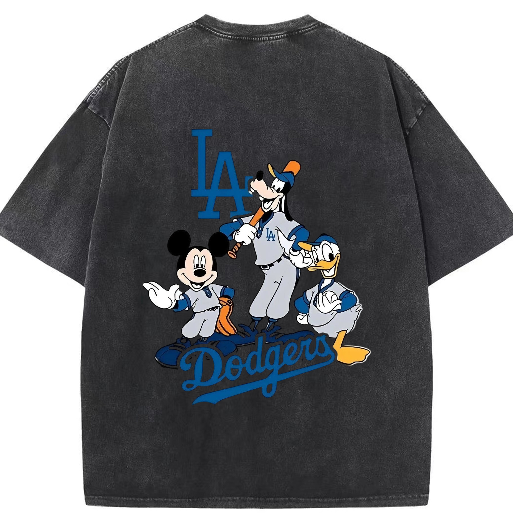  Washed Vintage 230g Cotton Oversized T-Shirt With Back Heat Transfer Print – Soft, Lightweight & Stylish – Comfortable Casual Wear For Sports & Everyday Use