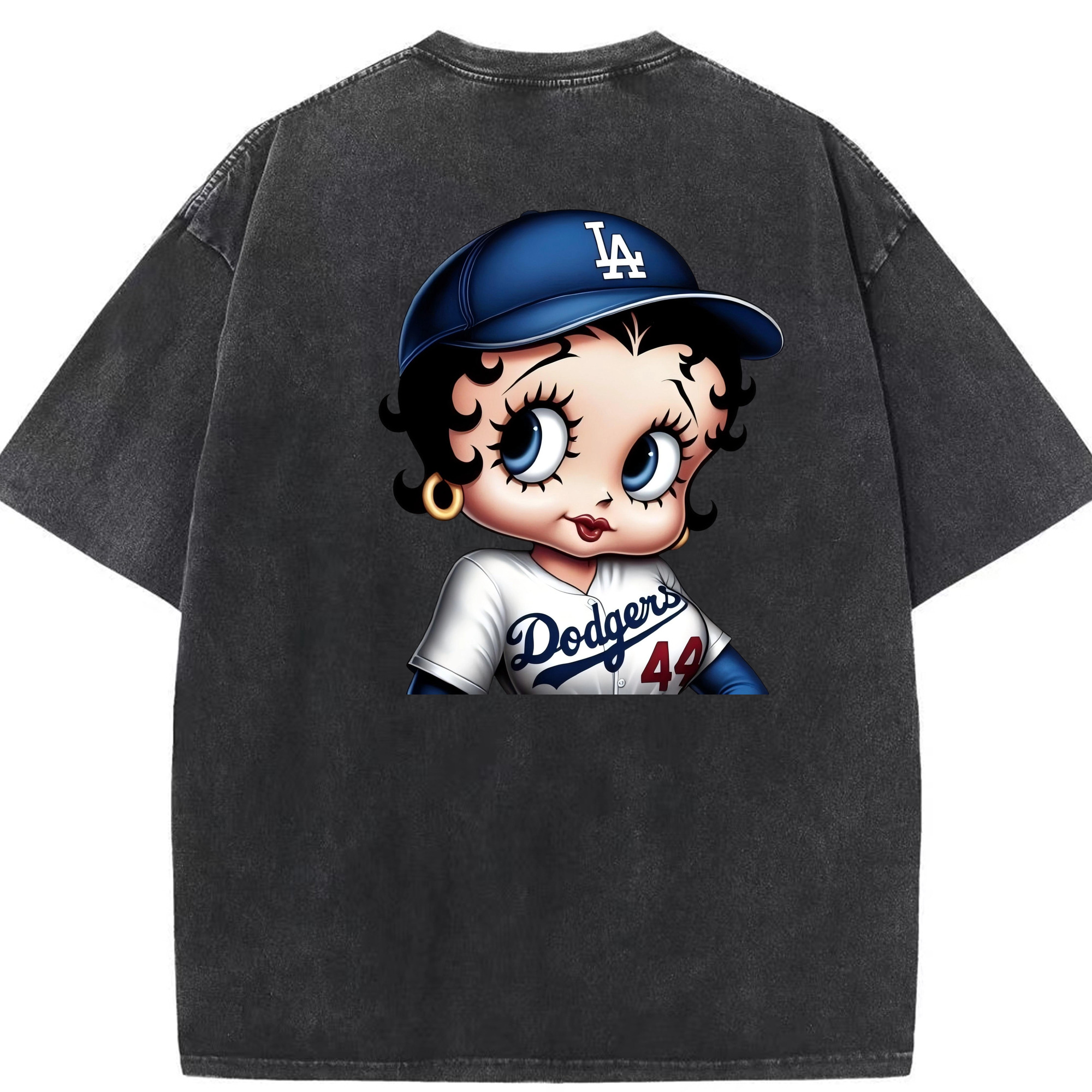  Washed Vintage 230g Cotton Oversized T-Shirt With Back Heat Transfer Print – Soft, Lightweight & Stylish – Comfortable Casual Wear For Sports & Everyday Use