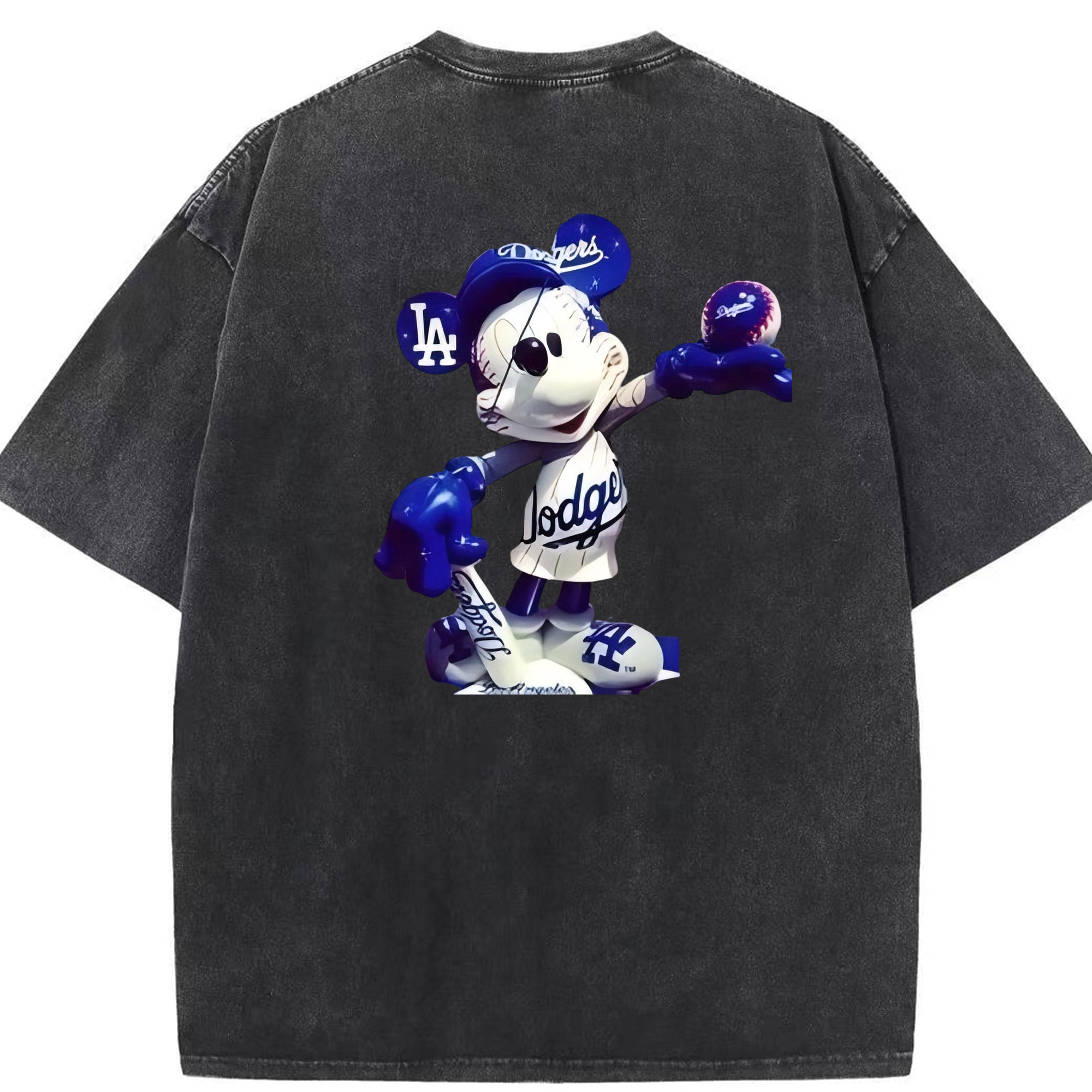  Washed Vintage 230g Cotton Oversized T-Shirt With Back Heat Transfer Print – Soft, Lightweight & Stylish – Comfortable Casual Wear For Sports & Everyday Use