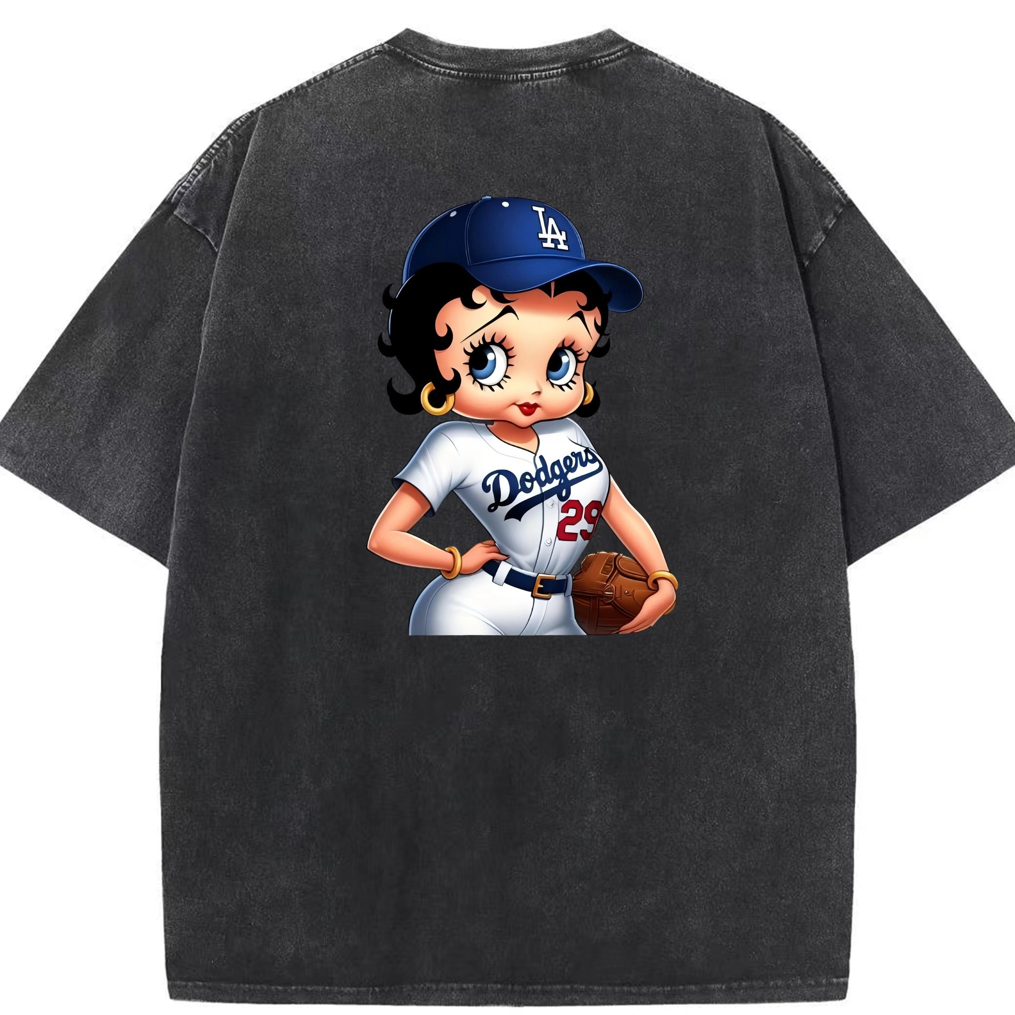  Washed Vintage 230g Cotton Oversized T-Shirt With Back Heat Transfer Print – Soft, Lightweight & Stylish – Comfortable Casual Wear For Sports & Everyday Use