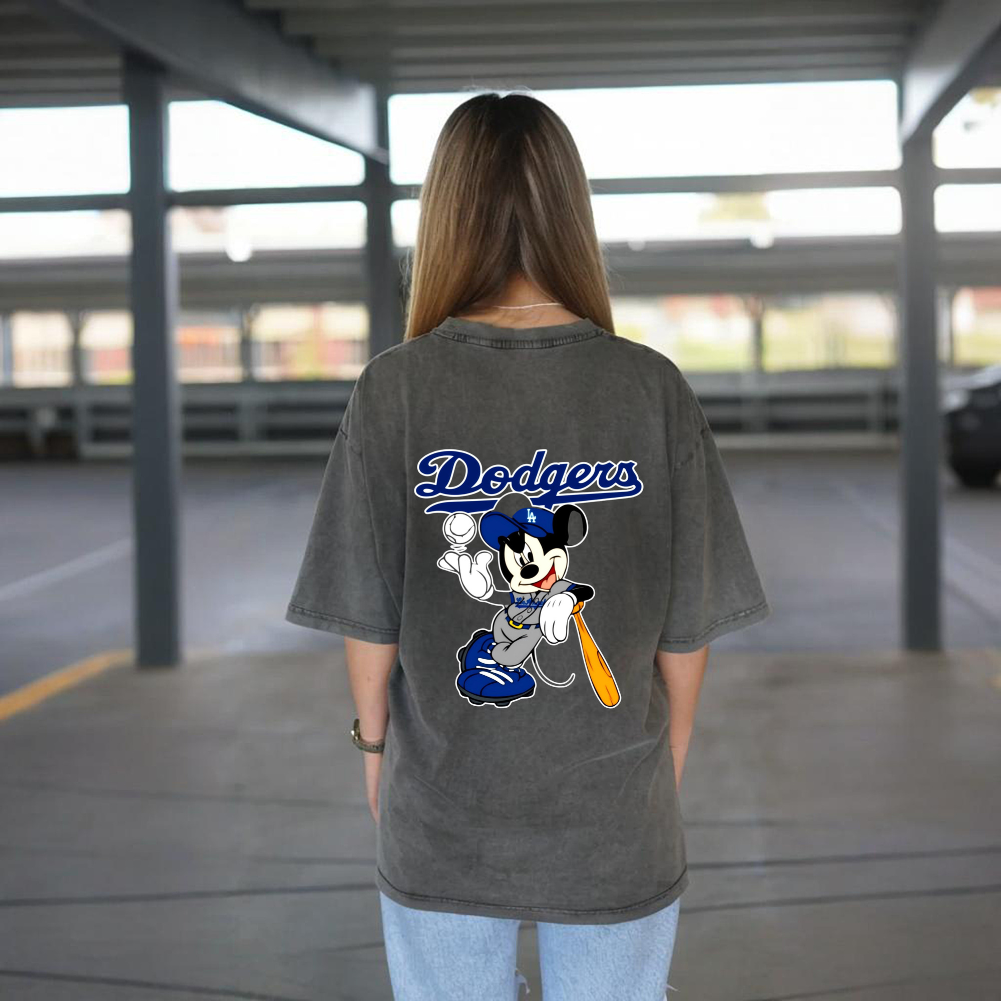  Washed Vintage 230g Cotton Oversized T-Shirt With Back Heat Transfer Print – Soft, Lightweight & Stylish – Comfortable Casual Wear For Sports & Everyday Use