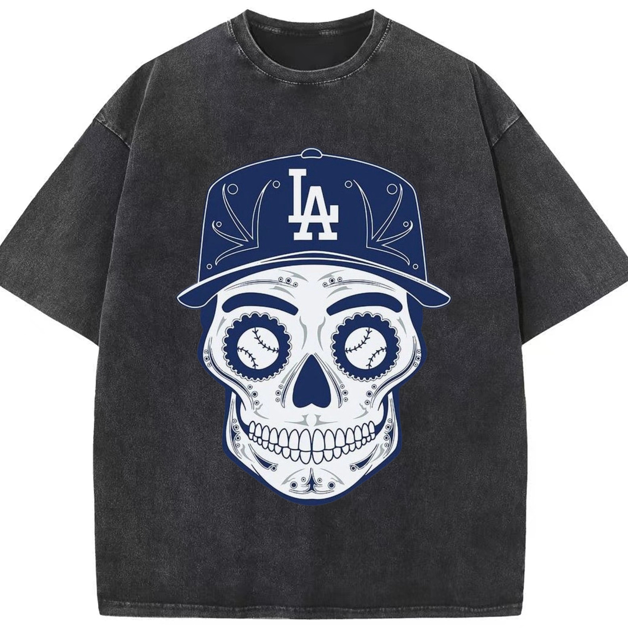  Washed Vintage Look 230g Cotton Oversized T-Shirt With Front Heat Transfer Print – Soft, Lightweight, Stylish Fit – Comfortable Casual Wear For Sports & Everyday Use