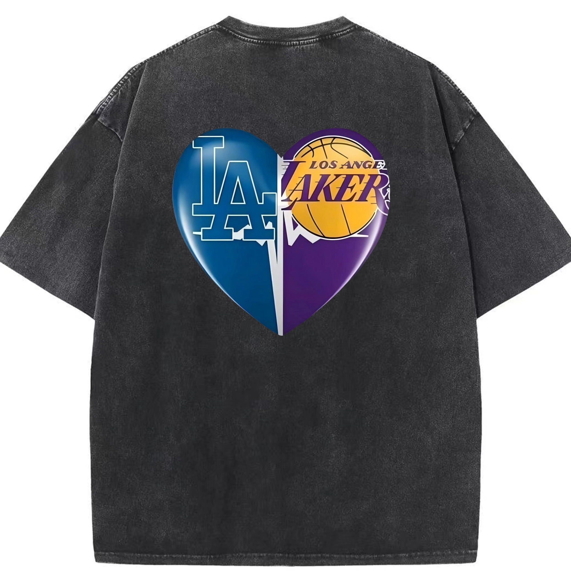  Washed Vintage 230g Cotton Oversized T-Shirt With Back Heat Transfer Print – Soft, Lightweight & Stylish – Comfortable Casual Wear For Sports & Everyday Use