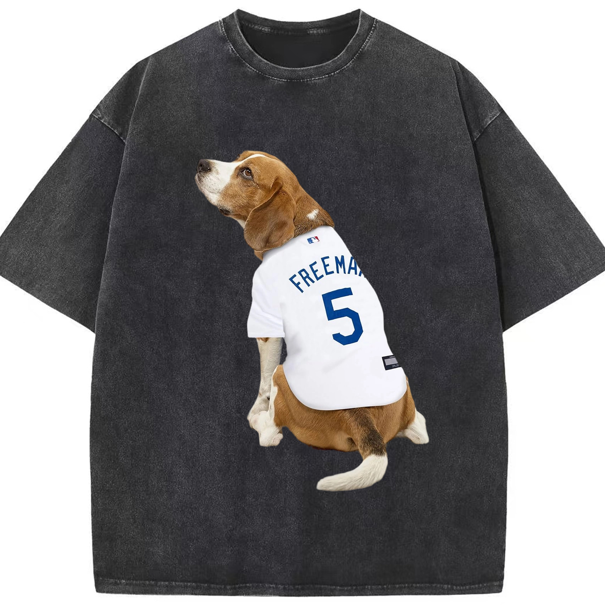  Washed Vintage Look 230g Cotton Oversized T-Shirt With Front Heat Transfer Print – Soft, Lightweight, Stylish Fit – Comfortable Casual Wear For Sports & Everyday Use