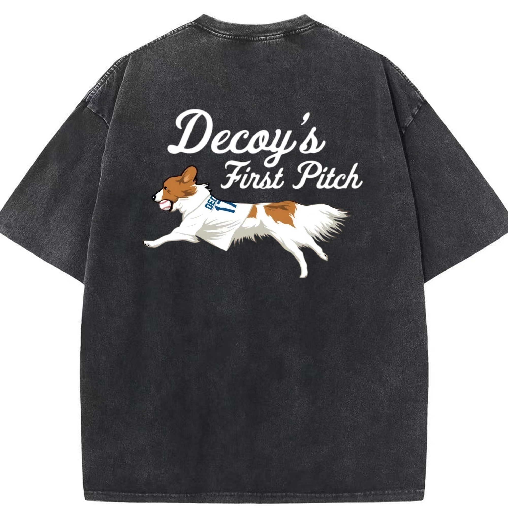  Washed Vintage 230g Cotton Oversized T-Shirt With Back Heat Transfer Print – Soft, Lightweight & Stylish – Comfortable Casual Wear For Sports & Everyday Use