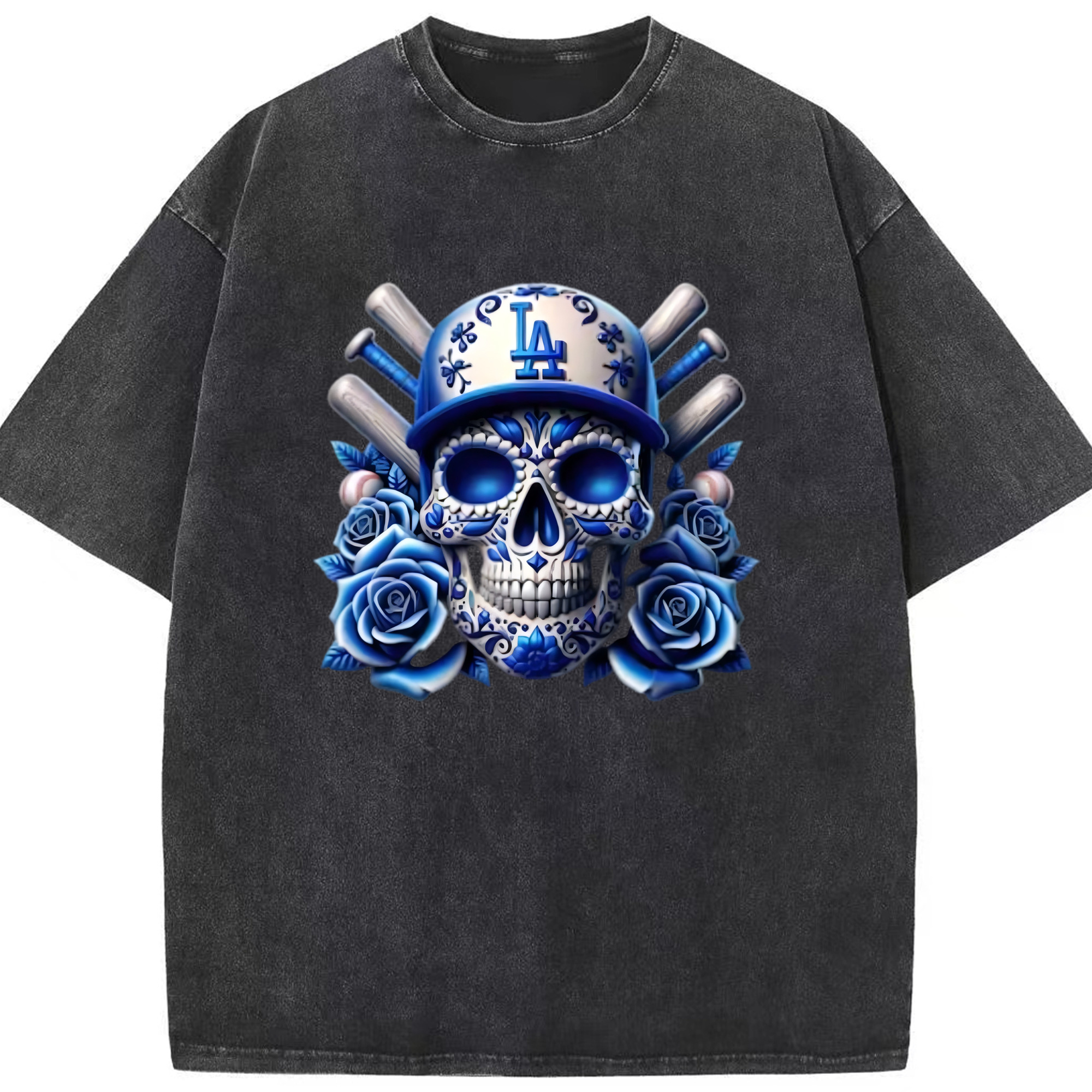  Washed Vintage Look 230g Cotton Oversized T-Shirt With Front Heat Transfer Print – Soft, Lightweight, Stylish Fit – Comfortable Casual Wear For Sports & Everyday Use