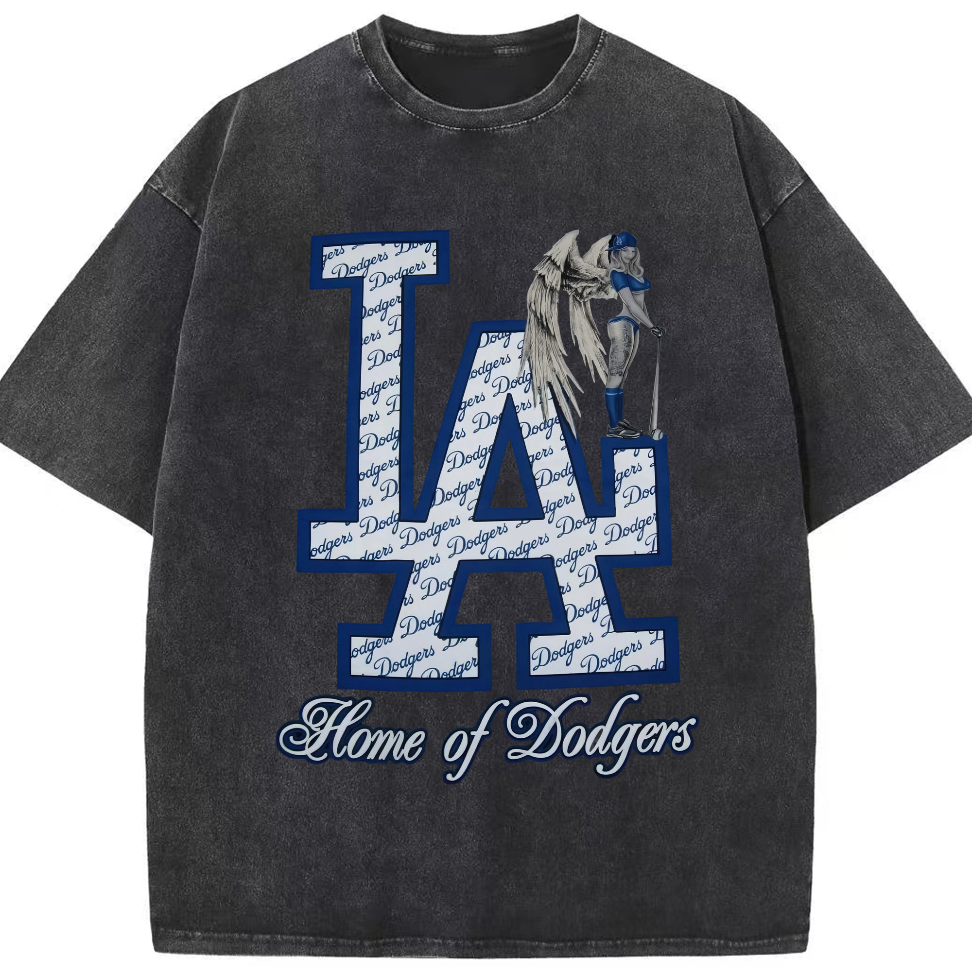  Washed Vintage Look 230g Cotton Oversized T-Shirt With Front Heat Transfer Print – Soft, Lightweight, Stylish Fit – Comfortable Casual Wear For Sports & Everyday Use