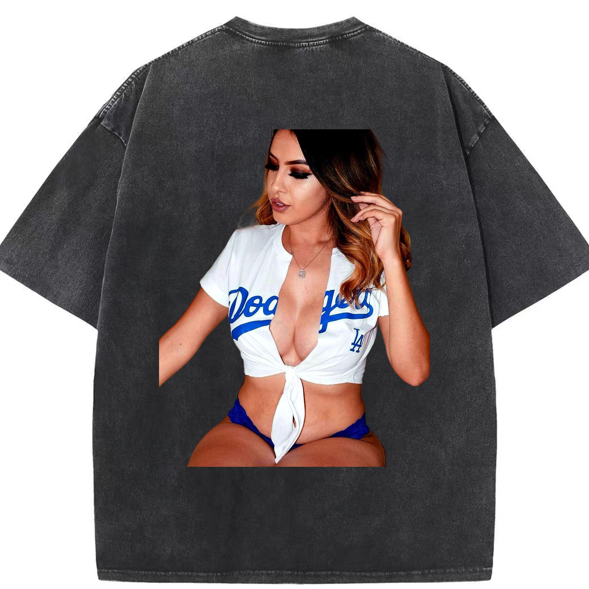  Washed Vintage 230g Cotton Oversized T-Shirt With Back Heat Transfer Print – Soft, Lightweight & Stylish – Comfortable Casual Wear For Sports & Everyday Use