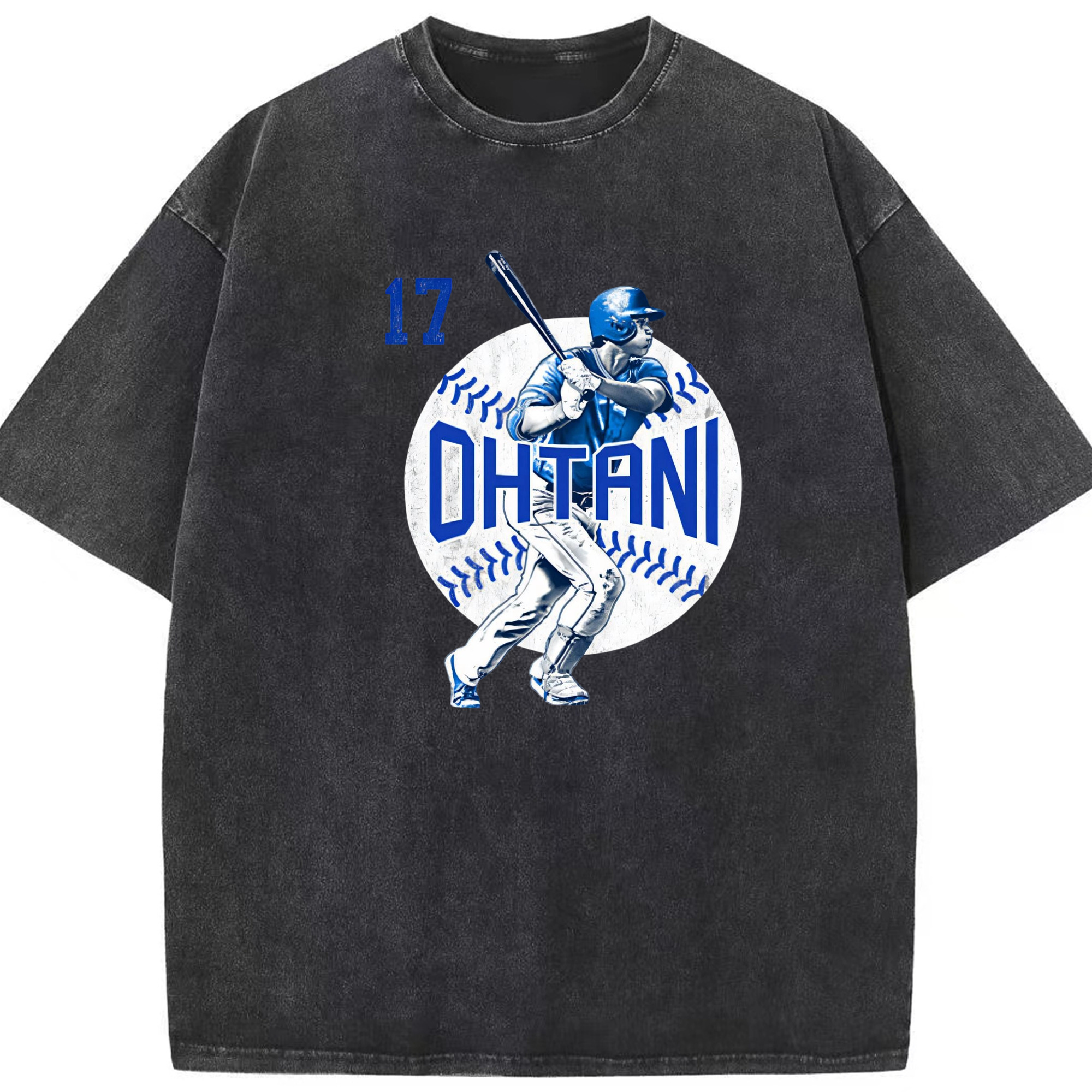  Washed Vintage Look 230g Cotton Oversized T-Shirt With Front Heat Transfer Print – Soft, Lightweight, Stylish Fit – Comfortable Casual Wear For Sports & Everyday Use