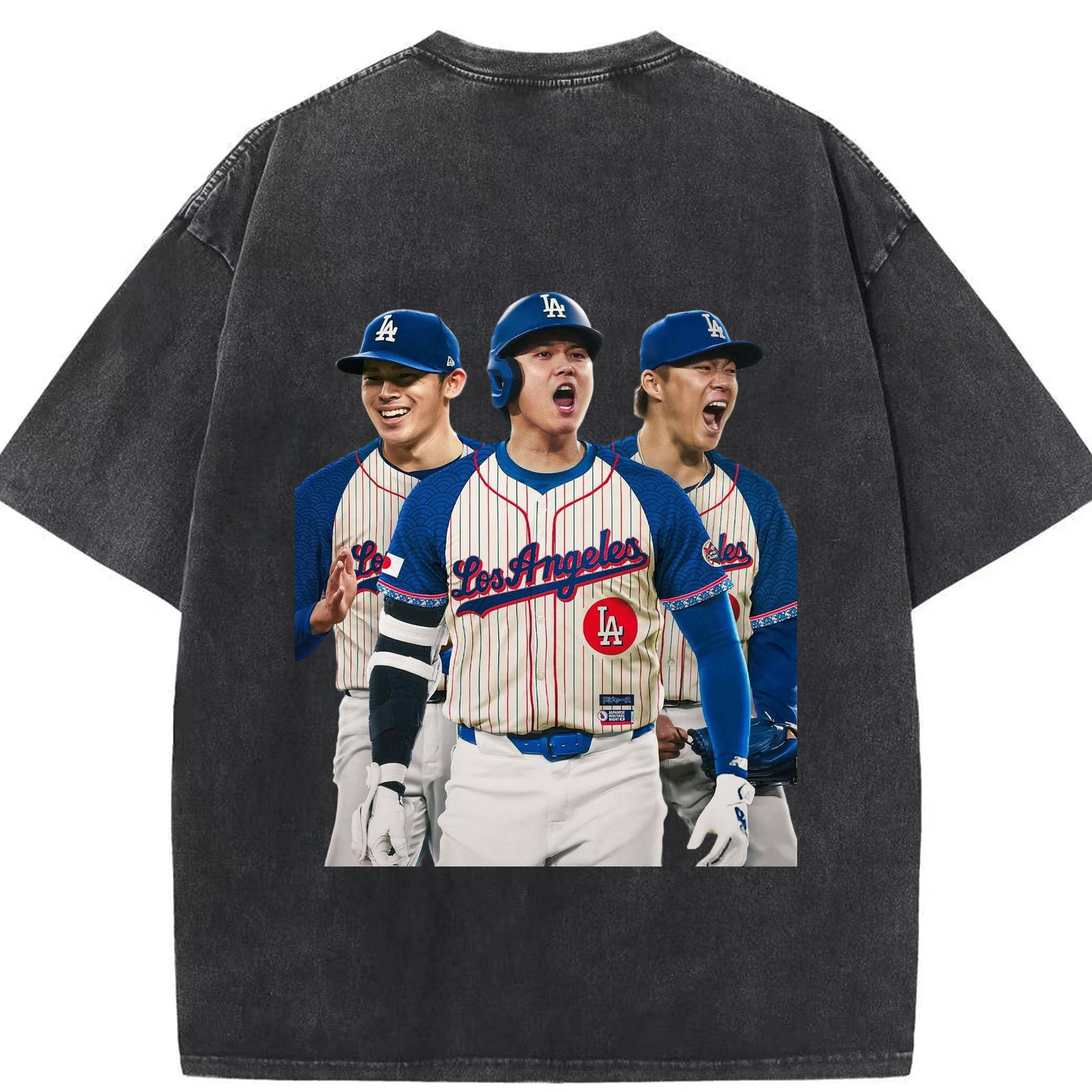  Washed Vintage 230g Cotton Oversized T-Shirt With Back Heat Transfer Print – Soft, Lightweight & Stylish – Comfortable Casual Wear For Sports & Everyday Use