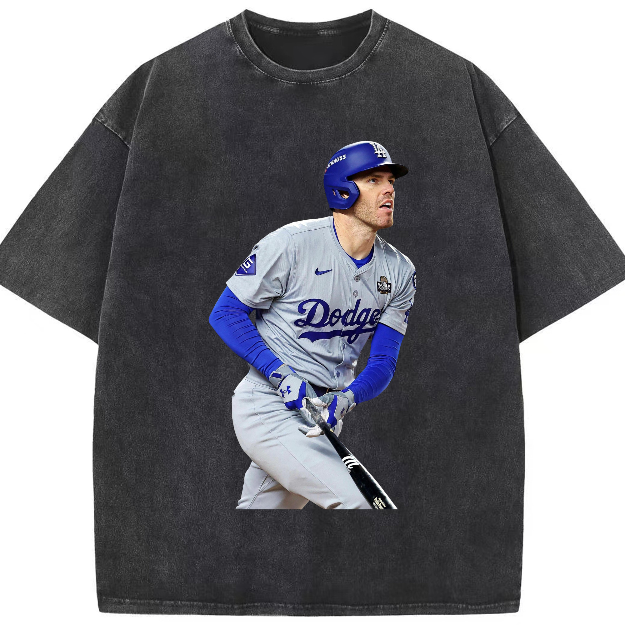  Washed Vintage Look 230g Cotton Oversized T-Shirt With Front Heat Transfer Print – Soft, Lightweight, Stylish Fit – Comfortable Casual Wear For Sports & Everyday Use