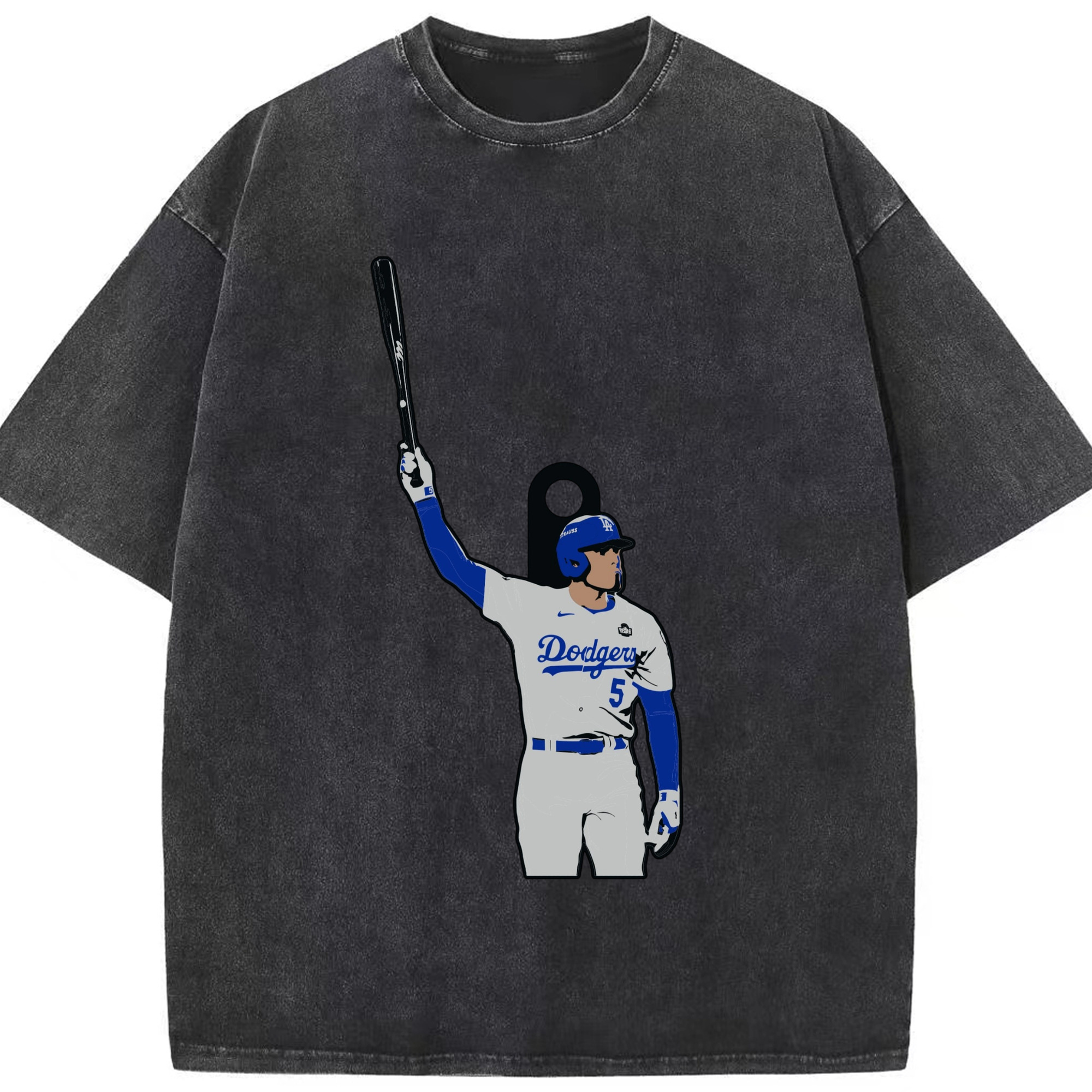  Washed Vintage Look 230g Cotton Oversized T-Shirt With Front Heat Transfer Print – Soft, Lightweight, Stylish Fit – Comfortable Casual Wear For Sports & Everyday Use