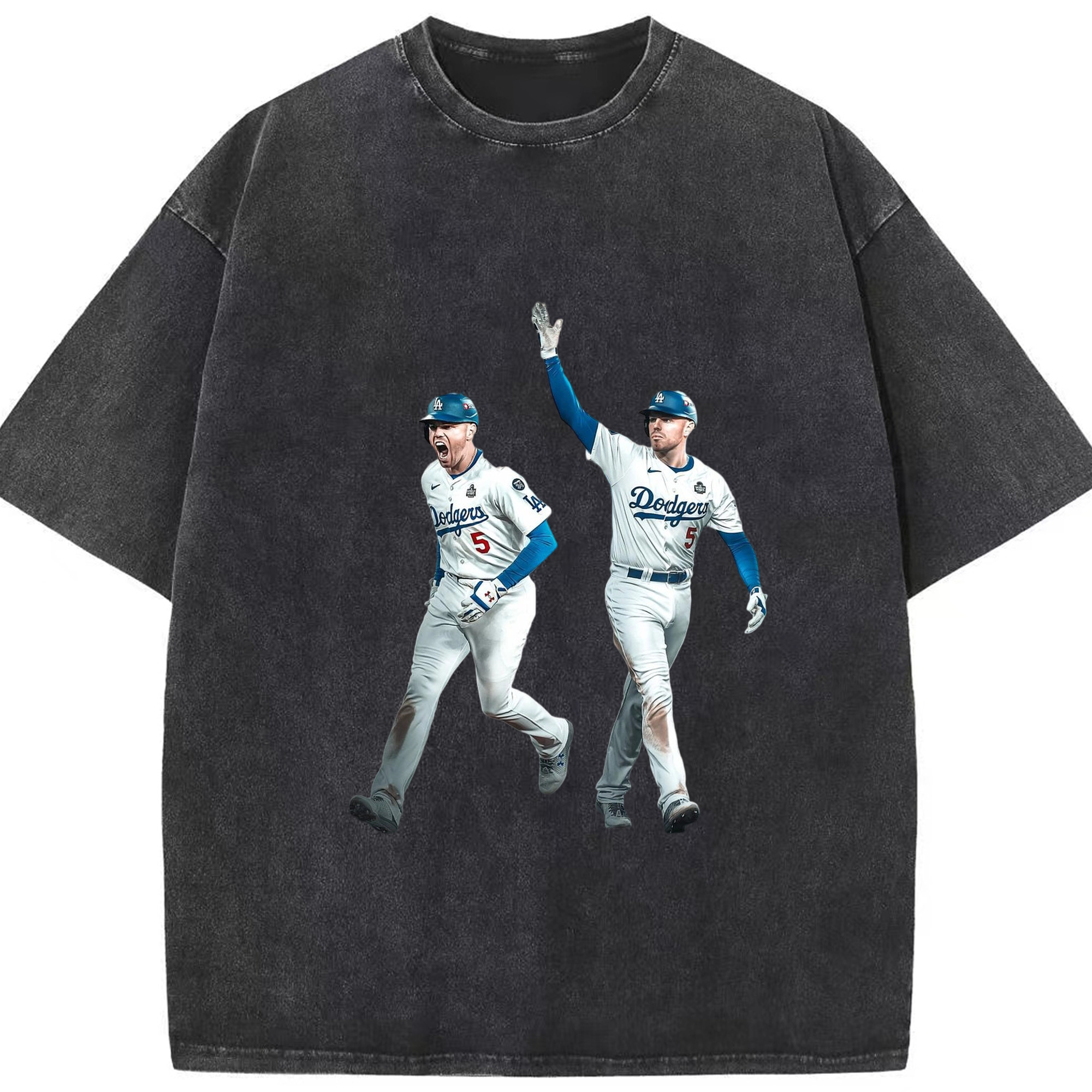  Washed Vintage Look 230g Cotton Oversized T-Shirt With Front Heat Transfer Print – Soft, Lightweight, Stylish Fit – Comfortable Casual Wear For Sports & Everyday Use