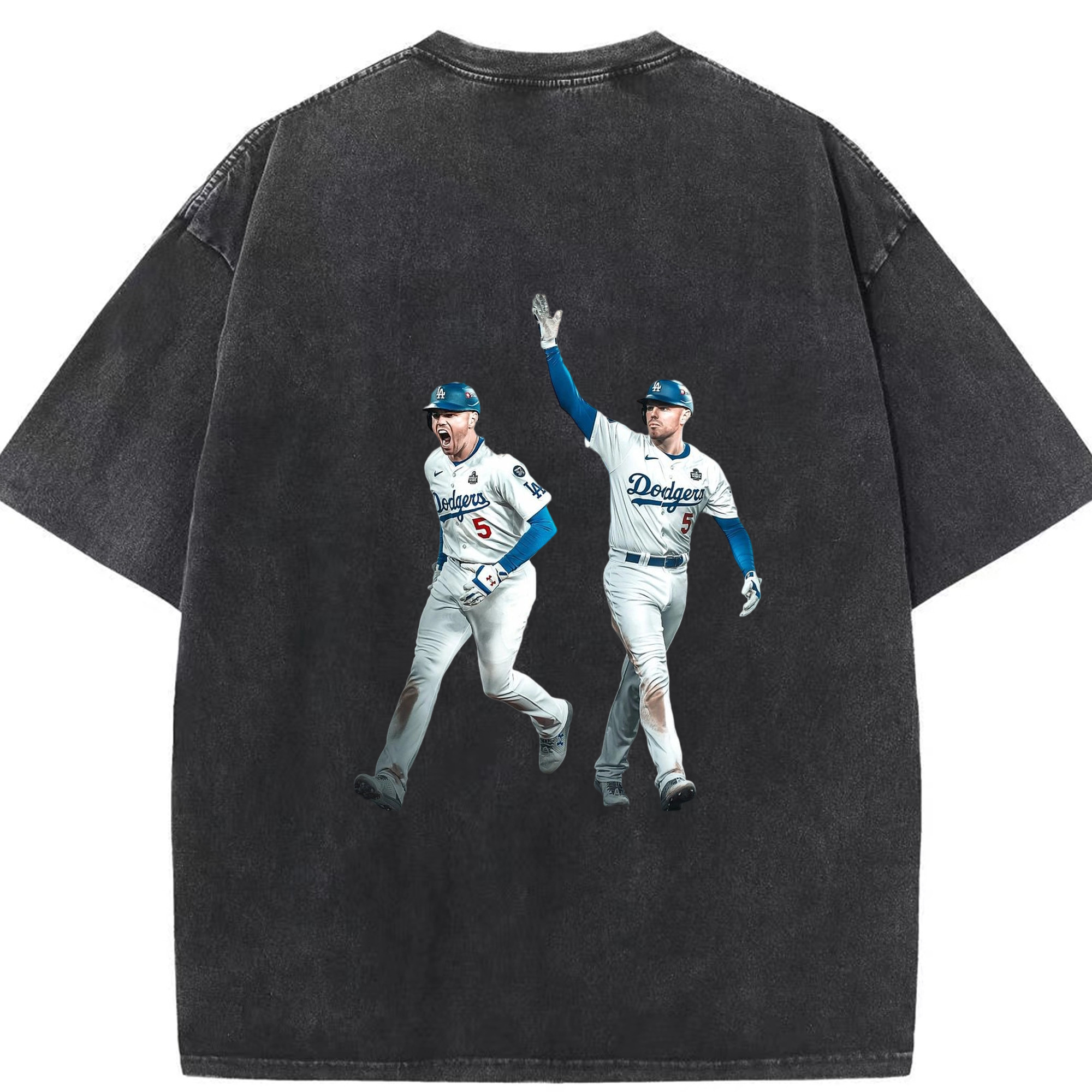  Washed Vintage 230g Cotton Oversized T-Shirt With Back Heat Transfer Print – Soft, Lightweight & Stylish – Comfortable Casual Wear For Sports & Everyday Use