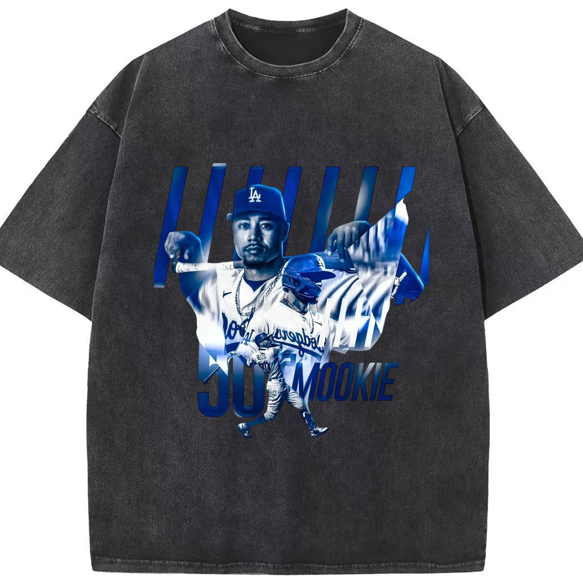  Washed Vintage Look 230g Cotton Oversized T-Shirt With Front Heat Transfer Print – Soft, Lightweight, Stylish Fit – Comfortable Casual Wear For Sports & Everyday Use