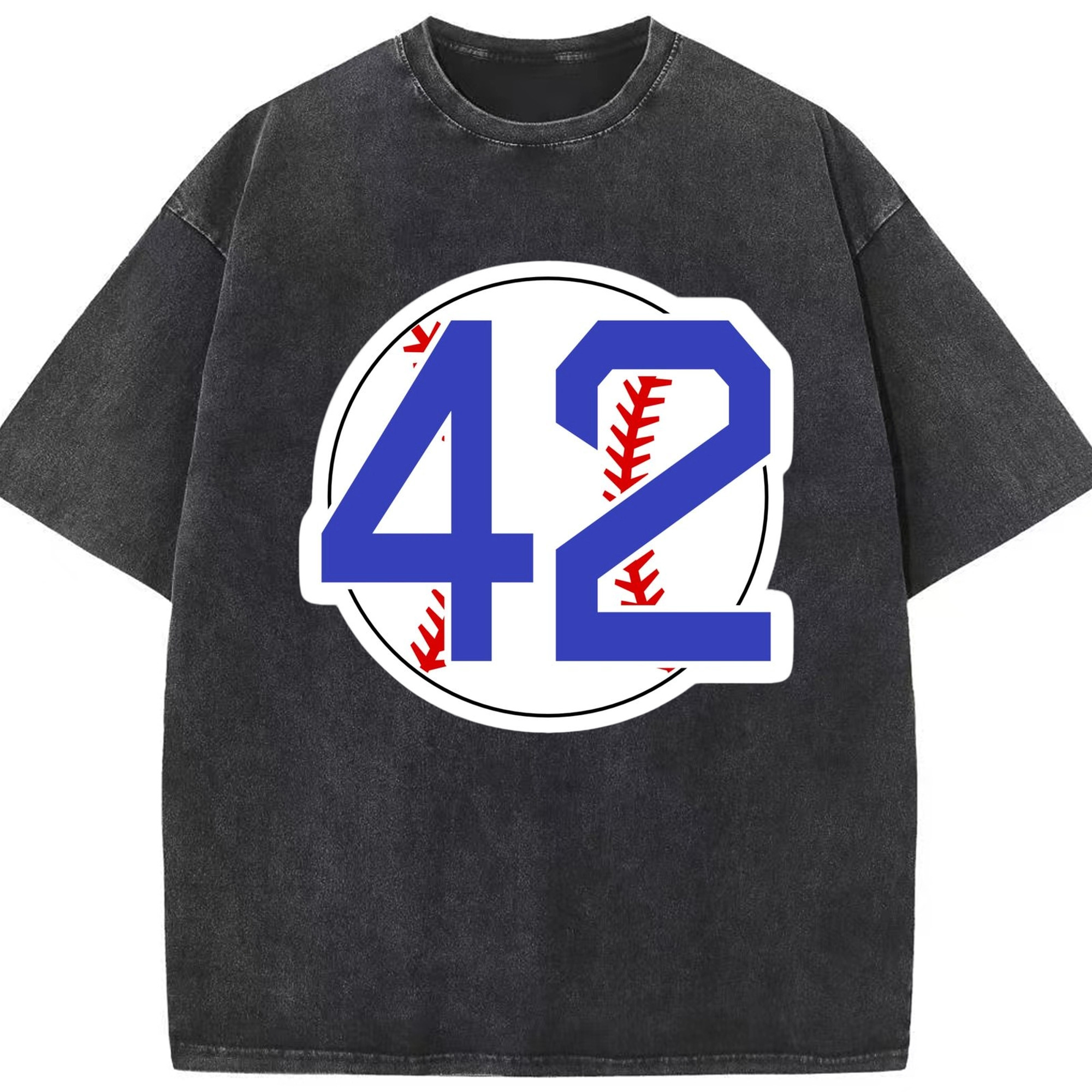  Washed Vintage Look 230g Cotton Oversized T-Shirt With Front Heat Transfer Print – Soft, Lightweight, Stylish Fit – Comfortable Casual Wear For Sports & Everyday Use