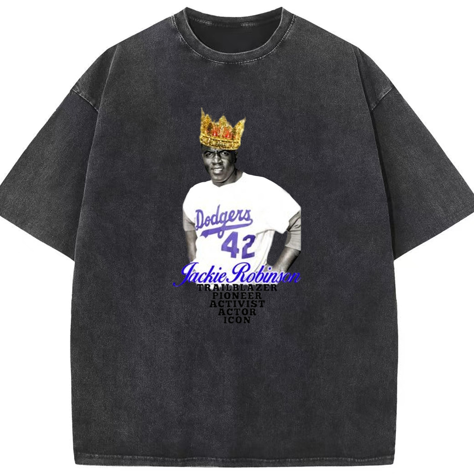  Washed Vintage Look 230g Cotton Oversized T-Shirt With Front Heat Transfer Print – Soft, Lightweight, Stylish Fit – Comfortable Casual Wear For Sports & Everyday Use