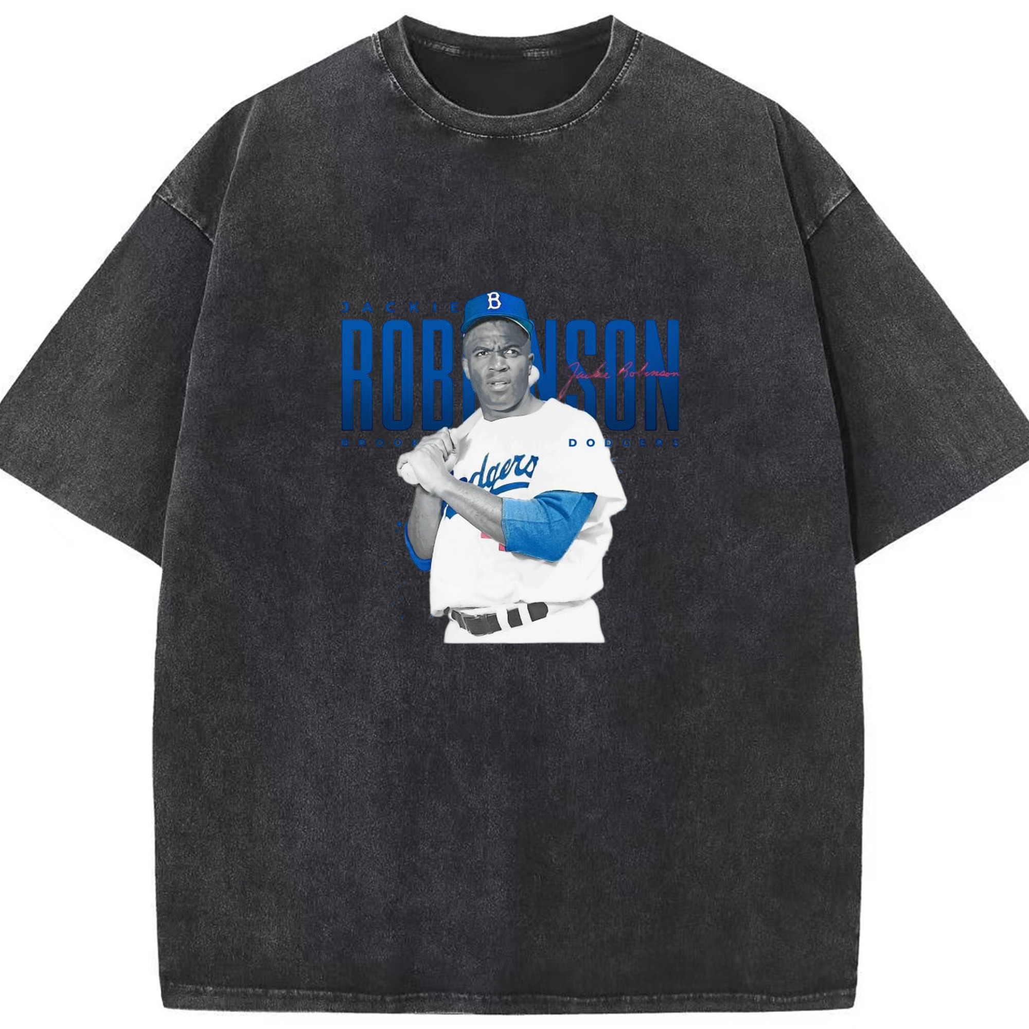  Washed Vintage Look 230g Cotton Oversized T-Shirt With Front Heat Transfer Print – Soft, Lightweight, Stylish Fit – Comfortable Casual Wear For Sports & Everyday Use