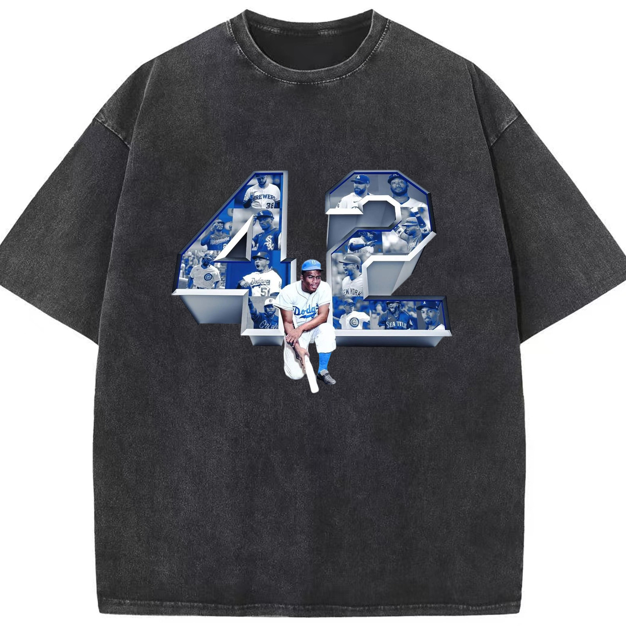  Washed Vintage Look 230g Cotton Oversized T-Shirt With Front Heat Transfer Print – Soft, Lightweight, Stylish Fit – Comfortable Casual Wear For Sports & Everyday Use