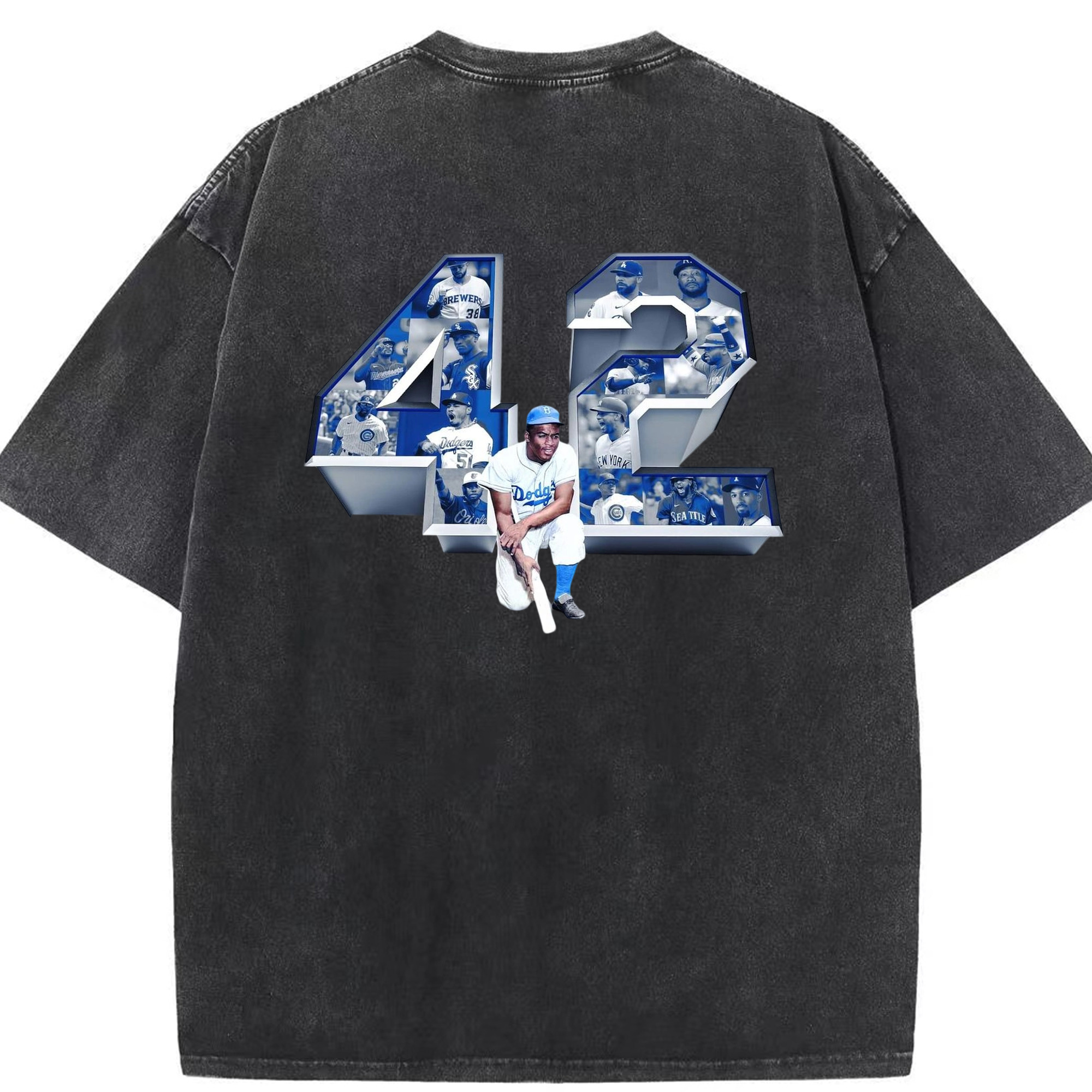  Washed Vintage 230g Cotton Oversized T-Shirt With Back Heat Transfer Print – Soft, Lightweight & Stylish – Comfortable Casual Wear For Sports & Everyday Use