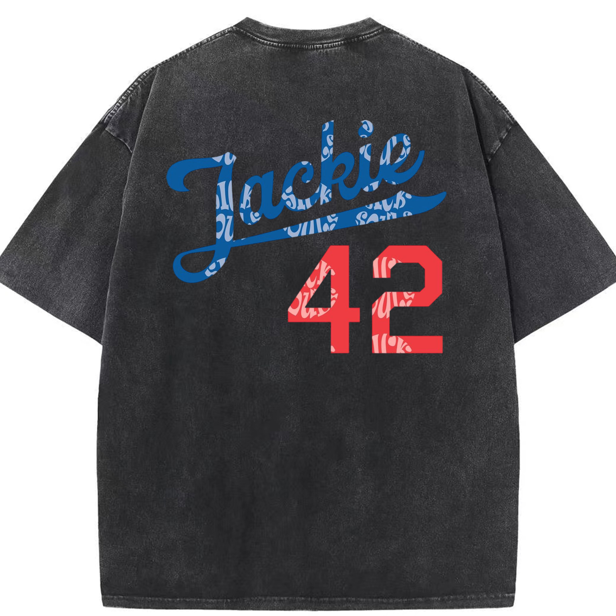  Washed Vintage 230g Cotton Oversized T-Shirt With Back Heat Transfer Print – Soft, Lightweight & Stylish – Comfortable Casual Wear For Sports & Everyday Use