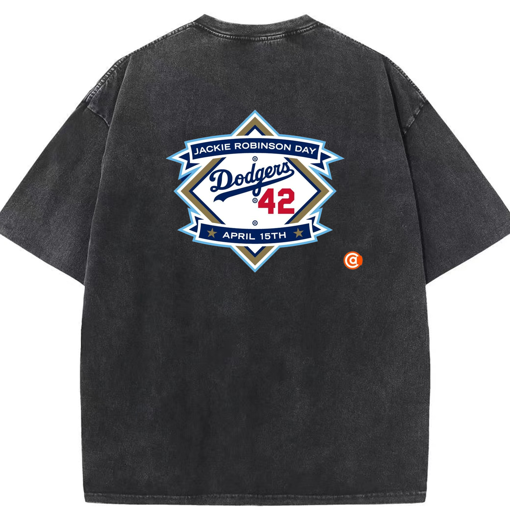  Washed Vintage 230g Cotton Oversized T-Shirt With Back Heat Transfer Print – Soft, Lightweight & Stylish – Comfortable Casual Wear For Sports & Everyday Use