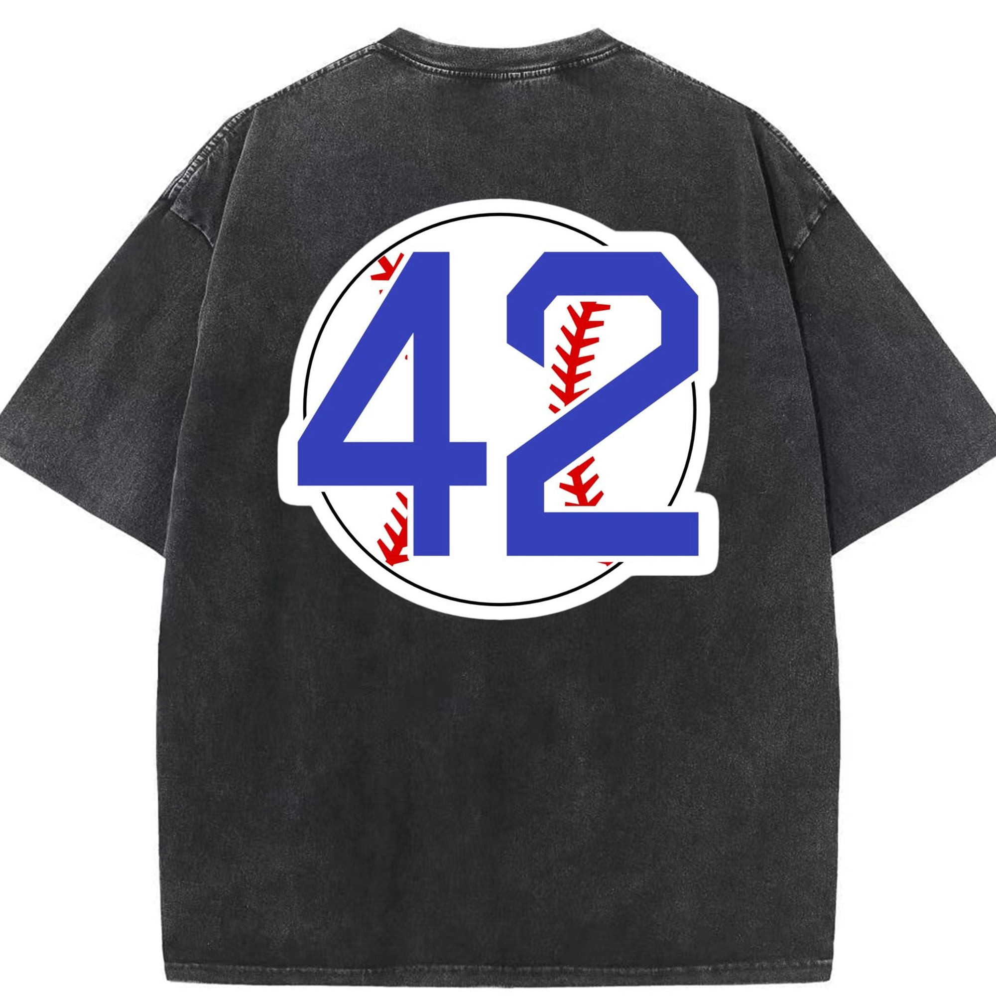  Washed Vintage 230g Cotton Oversized T-Shirt With Back Heat Transfer Print – Soft, Lightweight & Stylish – Comfortable Casual Wear For Sports & Everyday Use