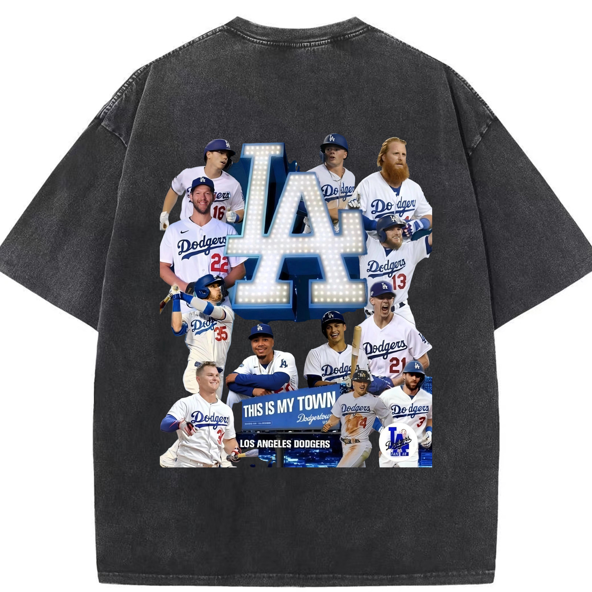  Washed Vintage 230g Cotton Oversized T-Shirt With Back Heat Transfer Print – Soft, Lightweight & Stylish – Comfortable Casual Wear For Sports & Everyday Use