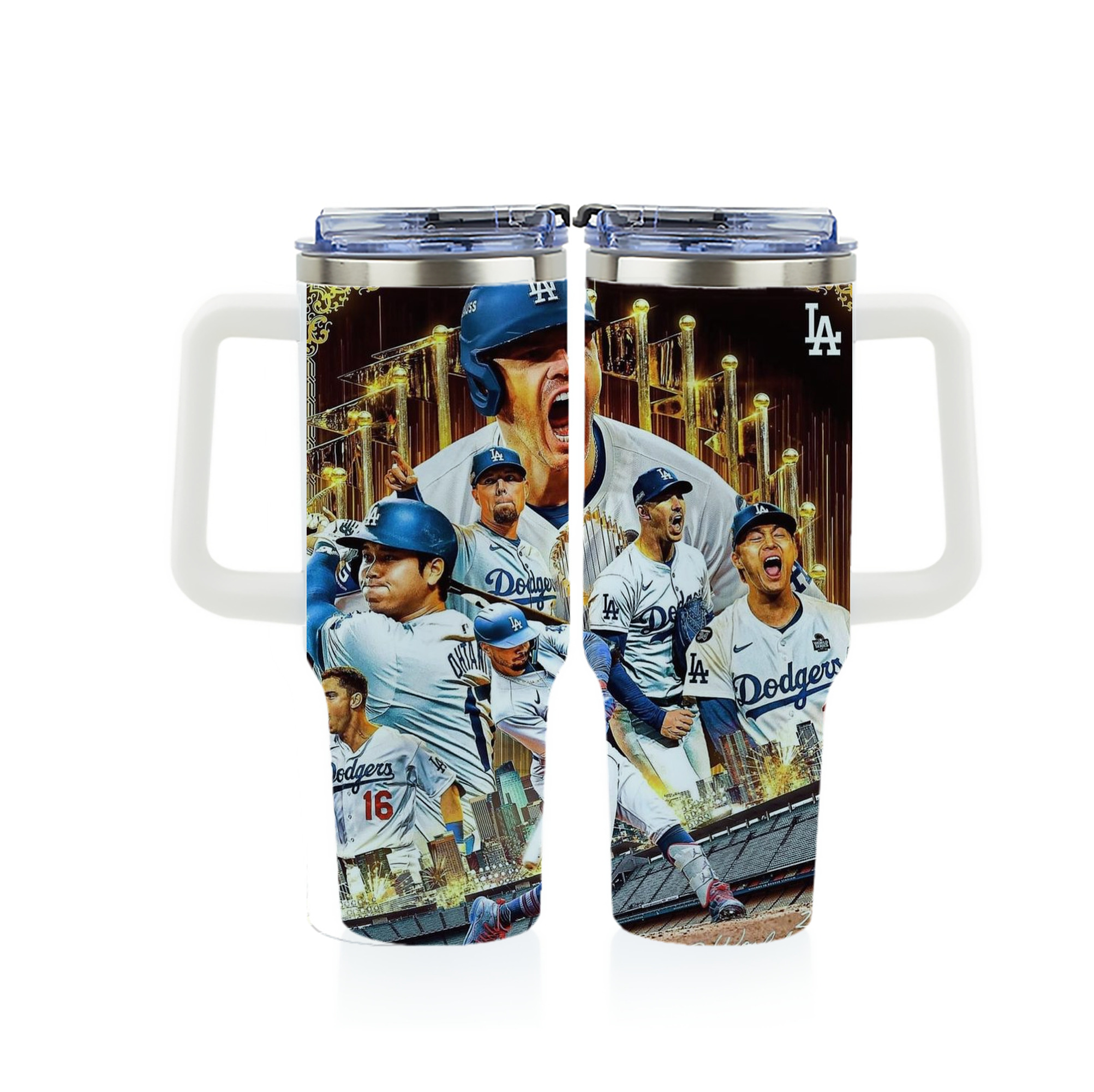  40oz Full Wrap Car Tumbler – Durable Stainless Steel Travel Mug With Vibrant UV Print – Double Wall Insulated, Fits Most Car Cup Holders