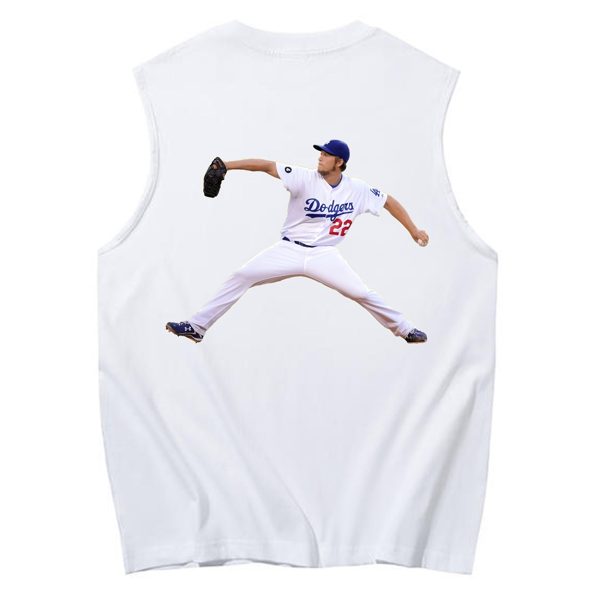  230g Pure Cotton Tank Top With Back Heat Transfer Print – Soft, Lightweight, Fitted Design – Stylish & Comfortable Casual Wear For Sports & Everyday Use