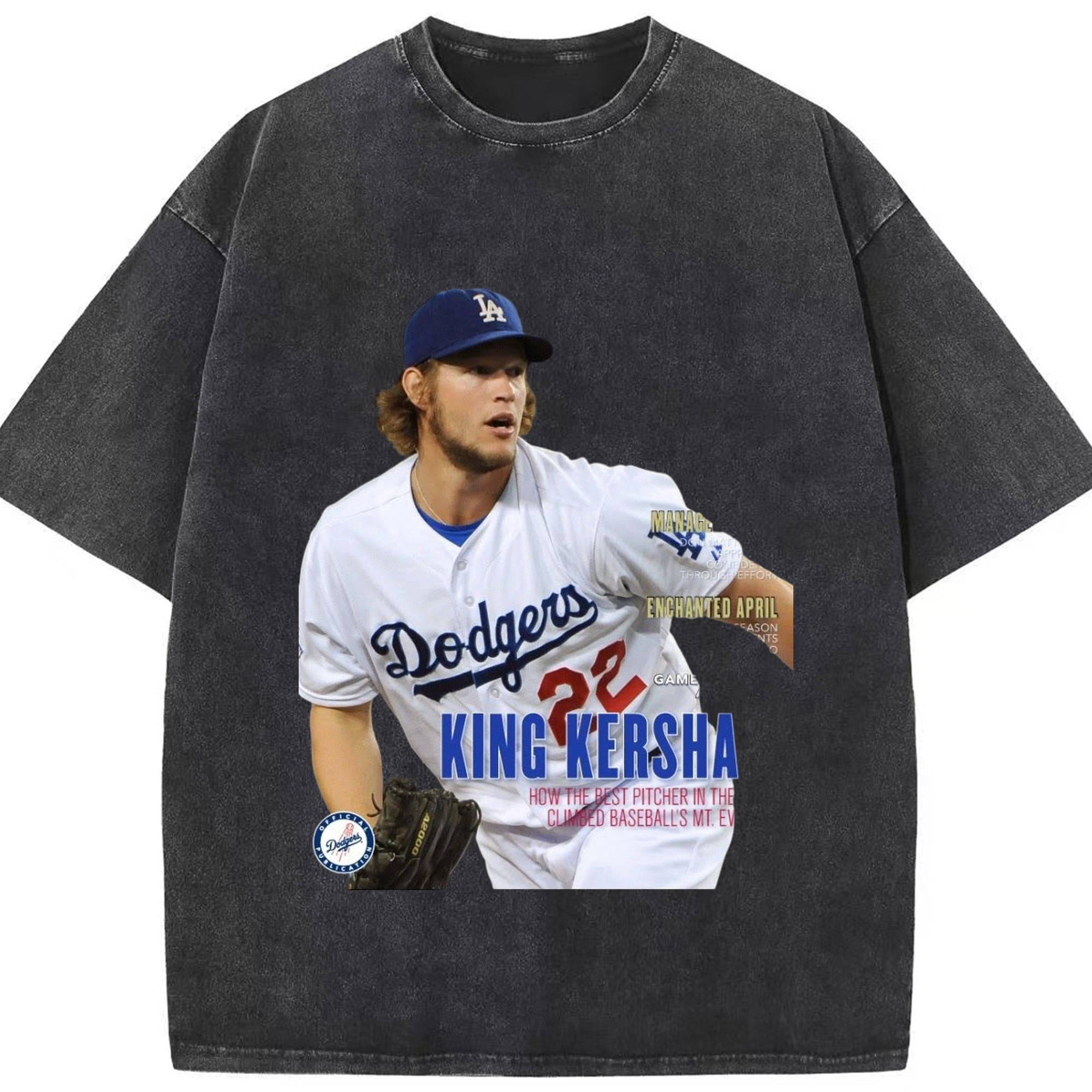  Washed Vintage Look 230g Cotton Oversized T-Shirt With Front Heat Transfer Print – Soft, Lightweight, Stylish Fit – Comfortable Casual Wear For Sports & Everyday Use