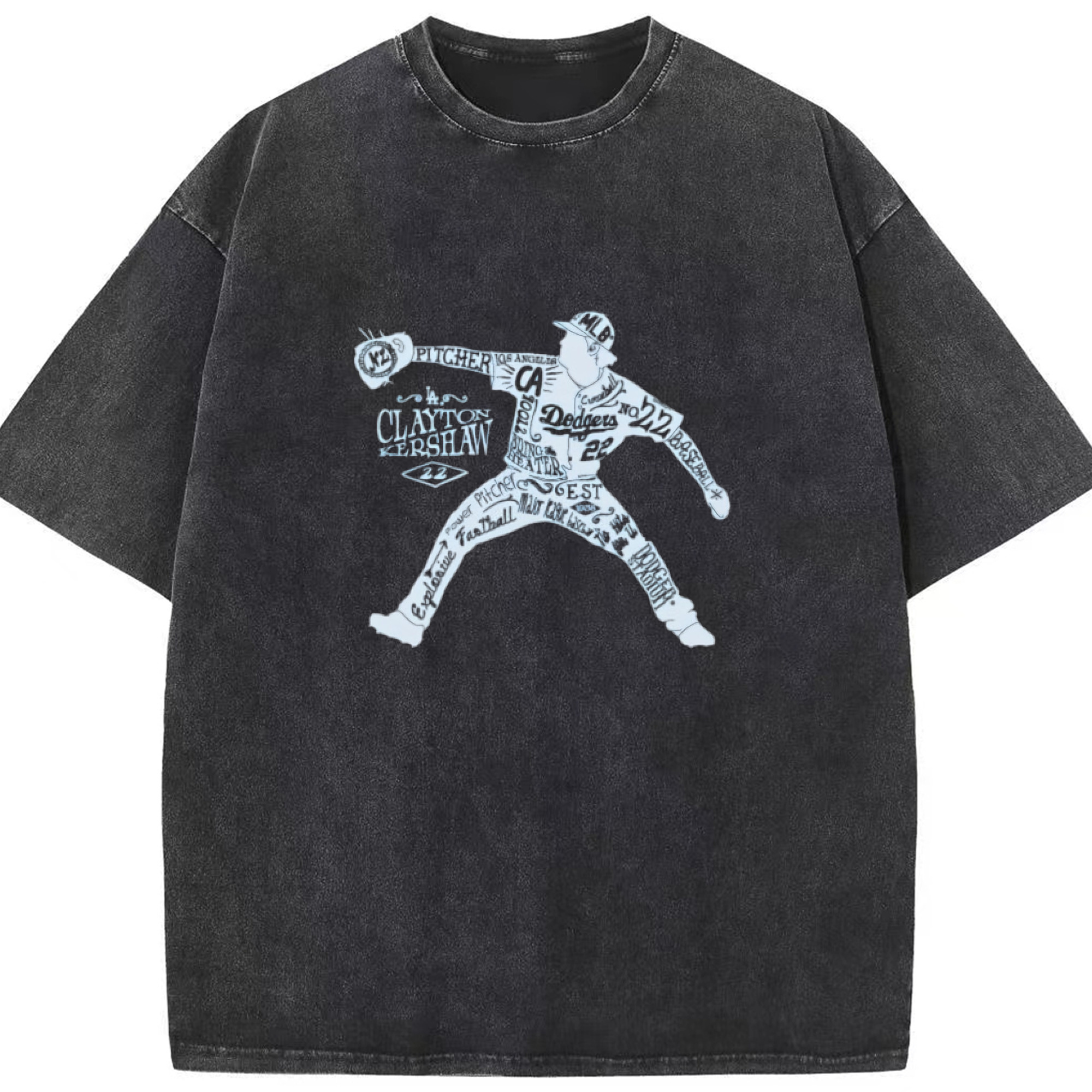  Washed Vintage Look 230g Cotton Oversized T-Shirt With Front Heat Transfer Print – Soft, Lightweight, Stylish Fit – Comfortable Casual Wear For Sports & Everyday Use