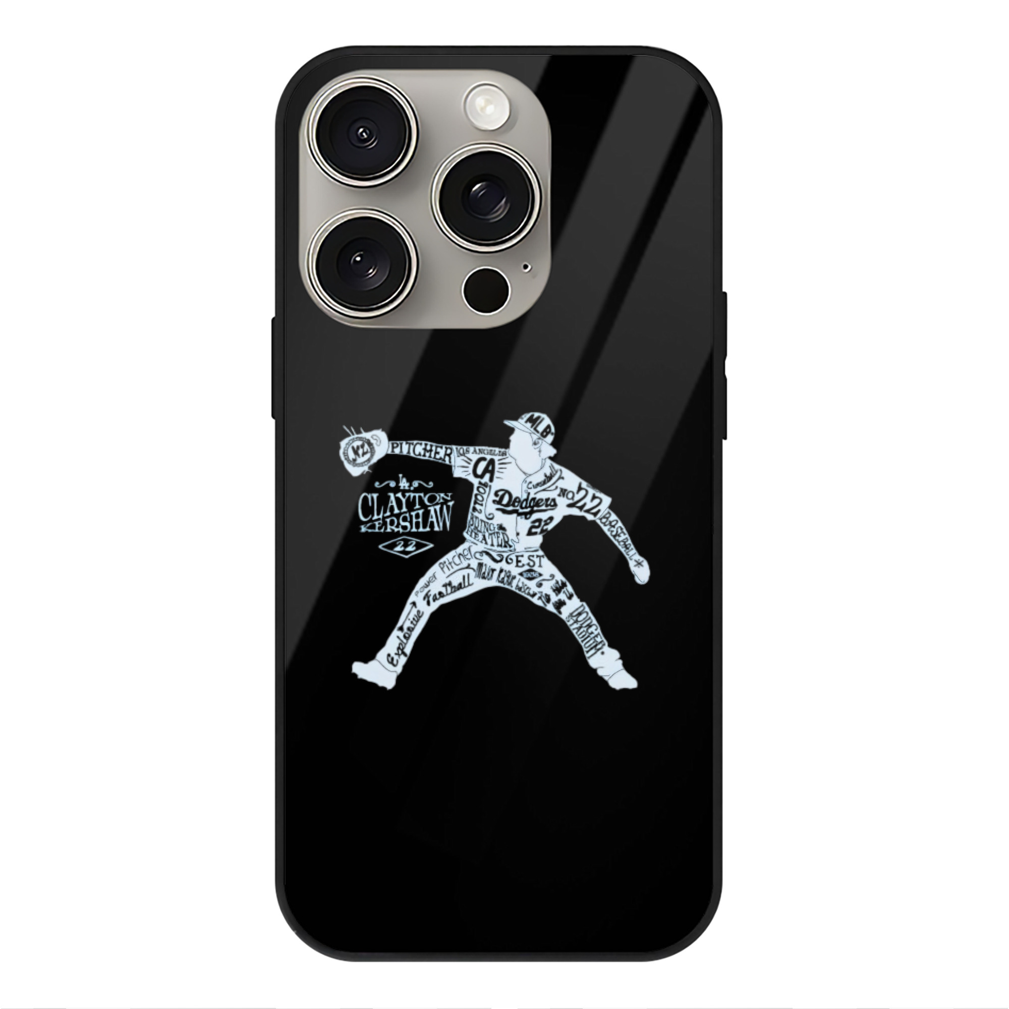  IPhone 15 Pro Mirror Phone Case – UV Printed Glass + TPU – Scratch-Resistant, Wireless Charging Compatible, Precise Fit & Stylish Design