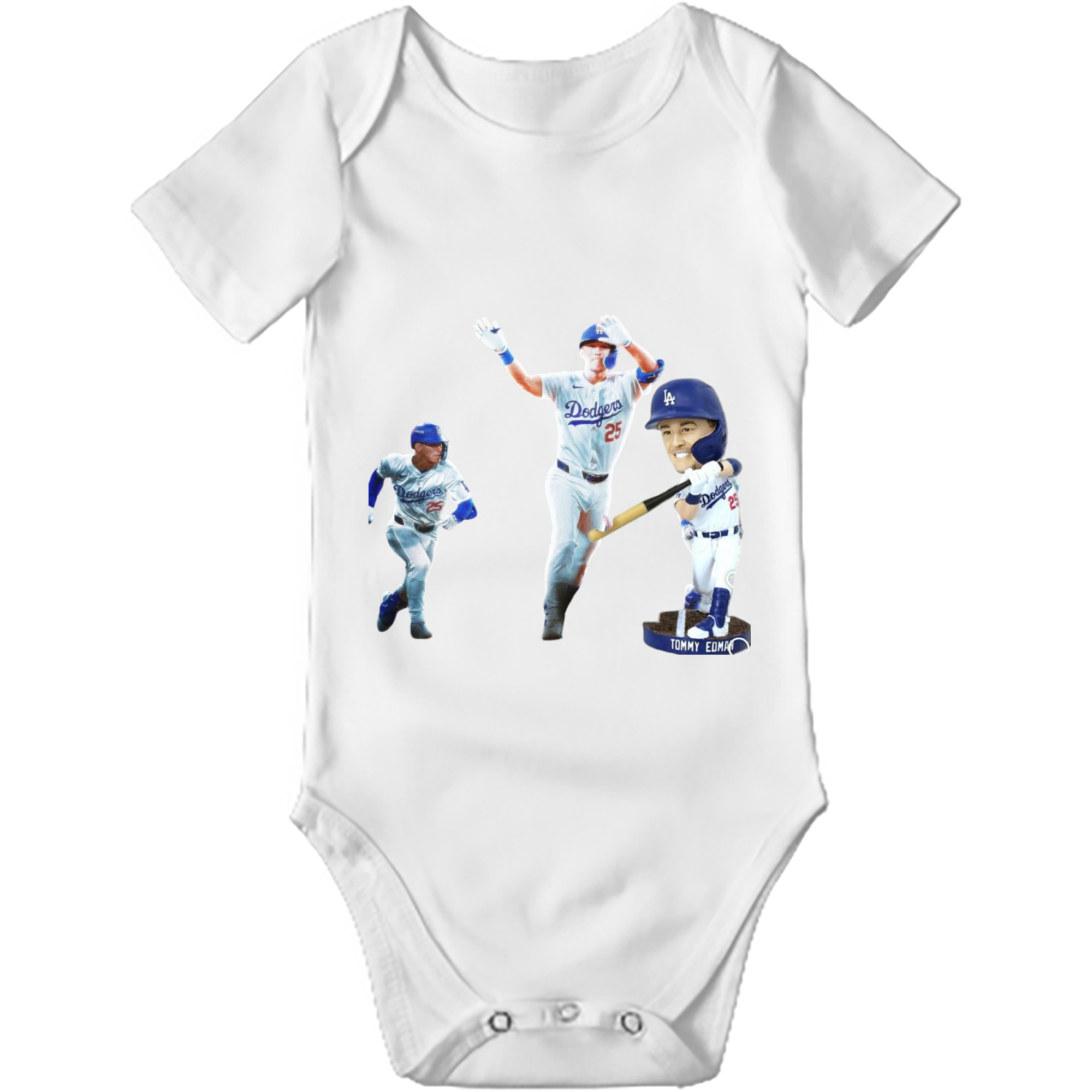  Baby Short Sleeve Romper – 100% Cotton Soft & Breathable Digital Print Onesie With Easy Snap Closure And Envelope Shoulder – Comfortable For Daily Wear & Travel