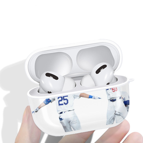  AirPods Pro Hard Case White With Keychain, Durable Flexible PC, Precise Cutouts, Anti-Fingerprint, Yellowing & Scratch Resistant, Full Protection, Washable