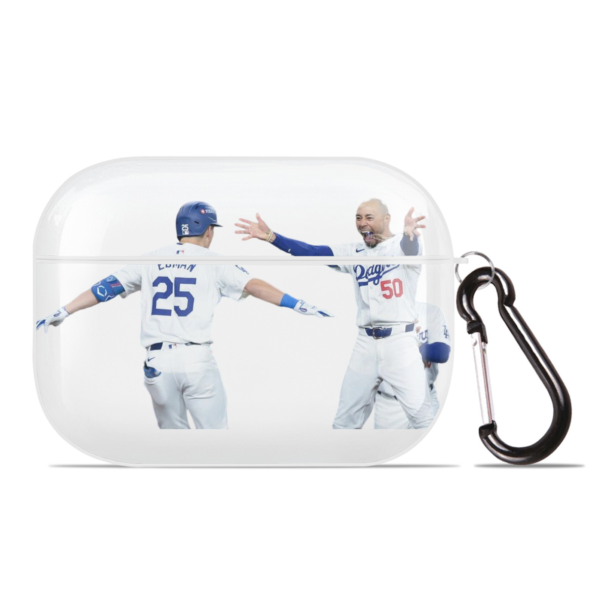  AirPods Pro Hard Case White With Keychain, Durable Flexible PC, Precise Cutouts, Anti-Fingerprint, Yellowing & Scratch Resistant, Full Protection, Washable