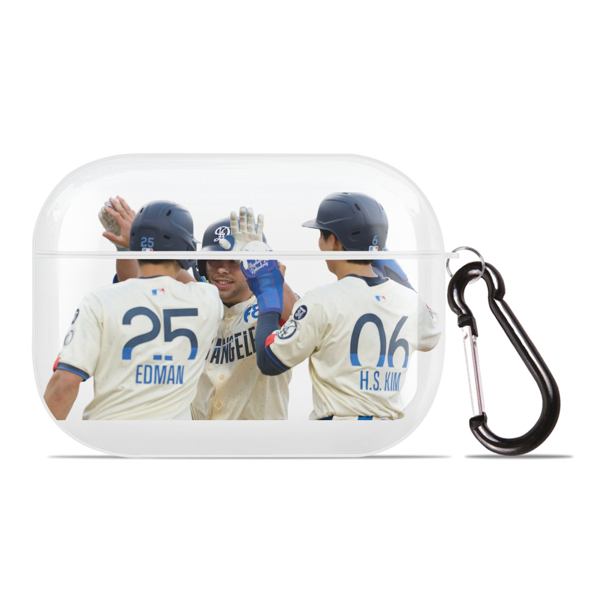  AirPods Pro Hard Case White With Keychain, Durable Flexible PC, Precise Cutouts, Anti-Fingerprint, Yellowing & Scratch Resistant, Full Protection, Washable