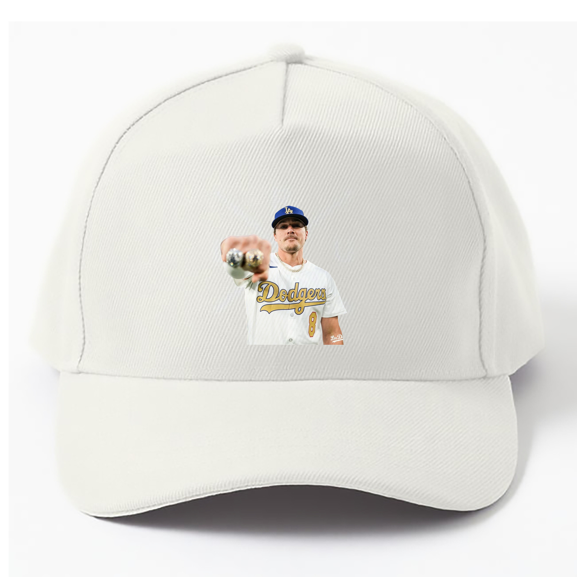  100% Cotton Baseball Cap – Heat Transfer Print – Comfortable, Durable, Perfect For Sports & Everyday Wear