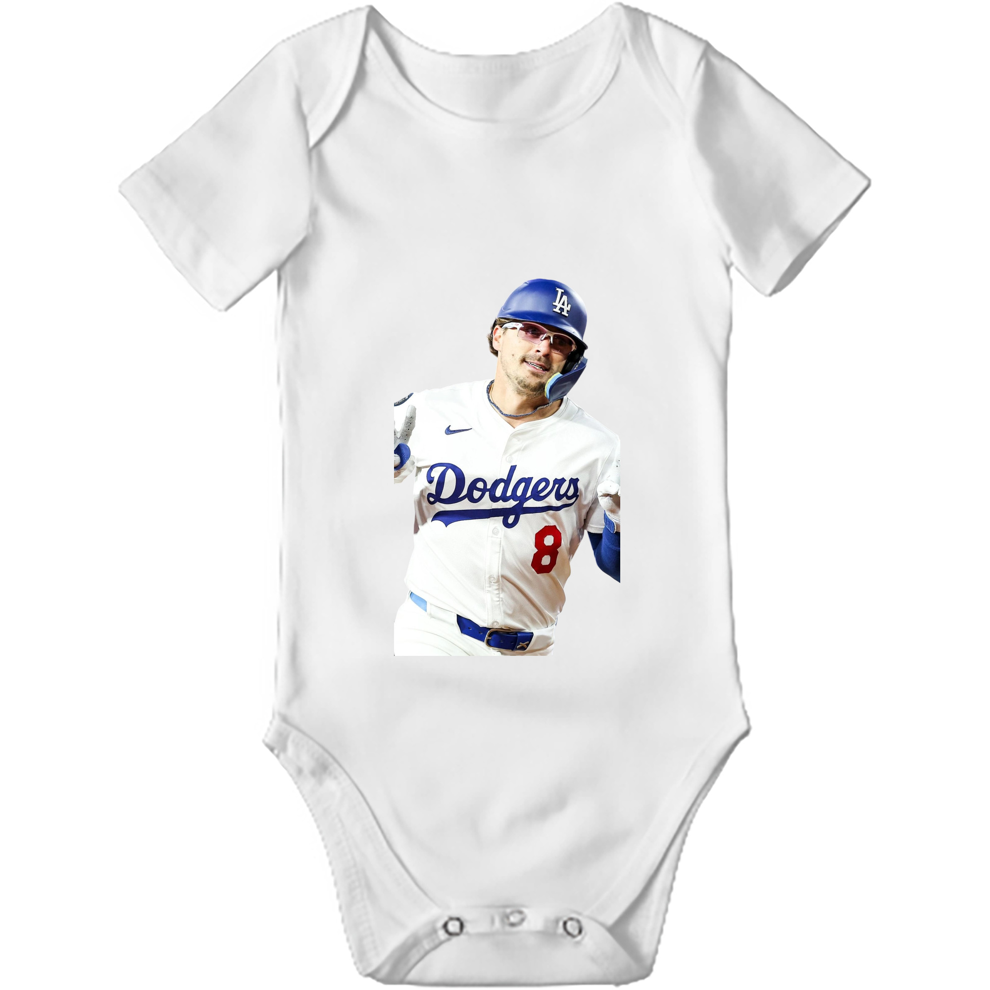  Baby Short Sleeve Romper – 100% Cotton Soft & Breathable Digital Print Onesie With Easy Snap Closure And Envelope Shoulder – Comfortable For Daily Wear & Travel