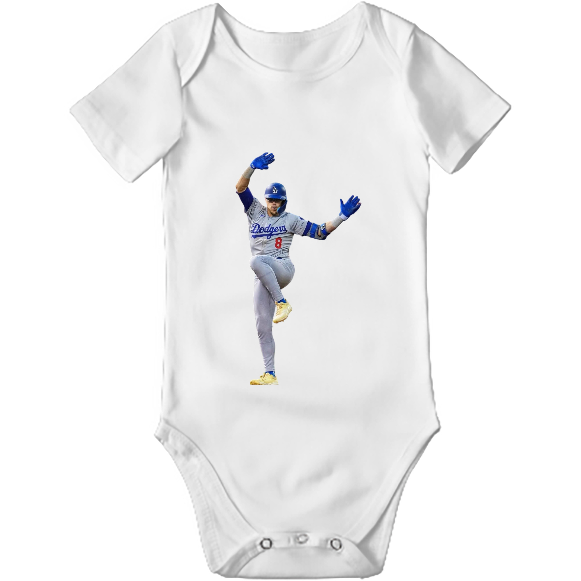  Baby Short Sleeve Romper – 100% Cotton Soft & Breathable Digital Print Onesie With Easy Snap Closure And Envelope Shoulder – Comfortable For Daily Wear & Travel