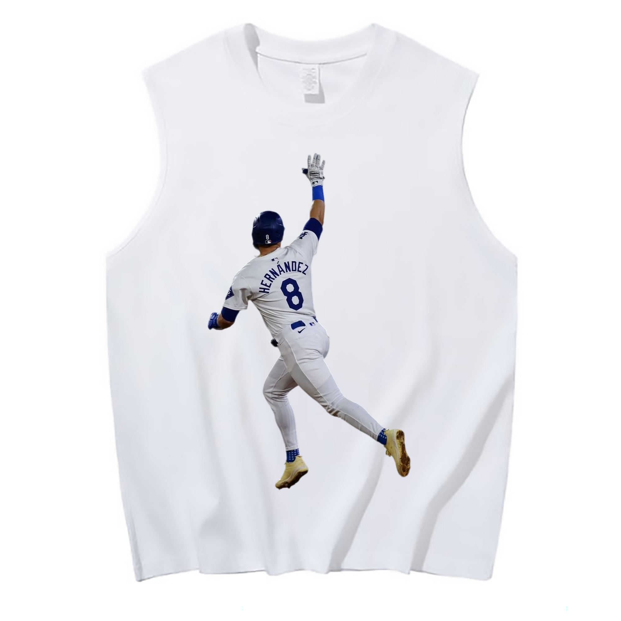  210g Combed Cotton Tank Top With Front Heat Transfer Print – Soft, Lightweight, Fitted Design – Stylish & Comfortable Casual Wear For Sports & Everyday Use