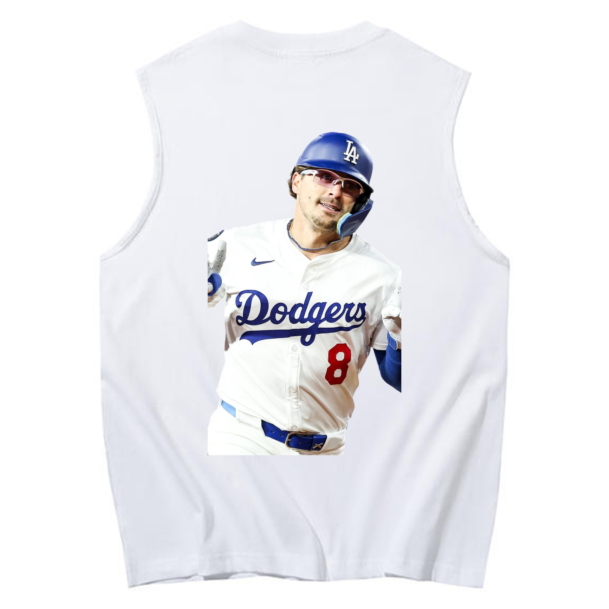  230g Pure Cotton Tank Top With Back Heat Transfer Print – Soft, Lightweight, Fitted Design – Stylish & Comfortable Casual Wear For Sports & Everyday Use