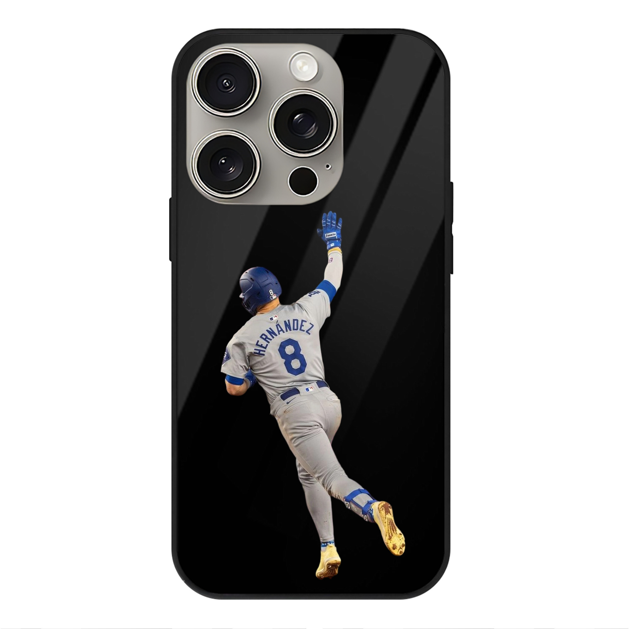  IPhone 15 Pro Mirror Phone Case – UV Printed Glass + TPU – Scratch-Resistant, Wireless Charging Compatible, Precise Fit & Stylish Design