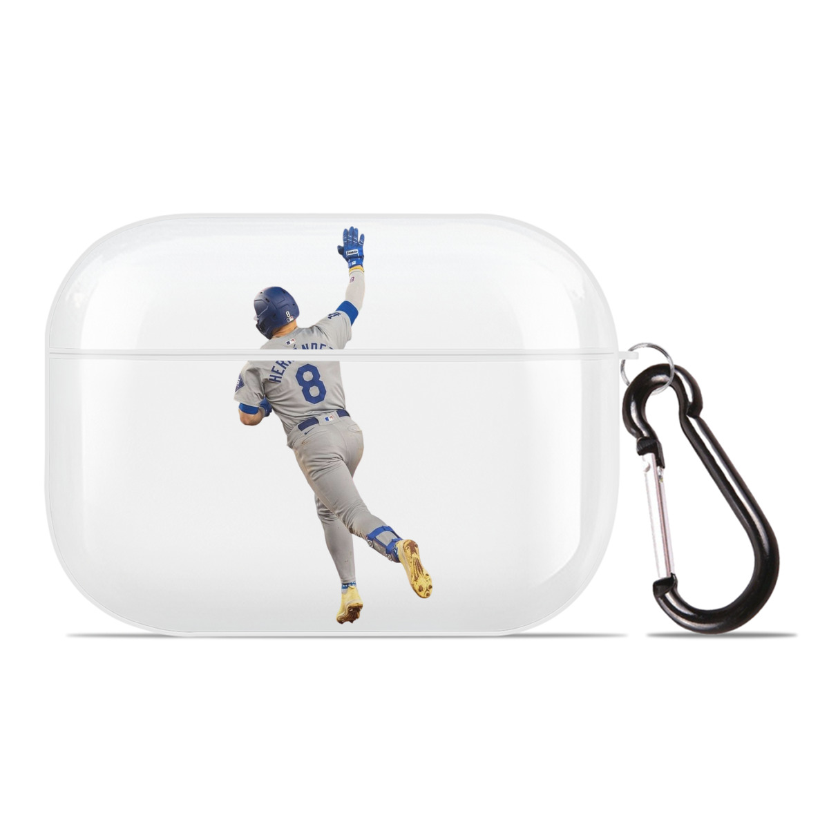  AirPods Pro Hard Case White With Keychain, Durable Flexible PC, Precise Cutouts, Anti-Fingerprint, Yellowing & Scratch Resistant, Full Protection, Washable