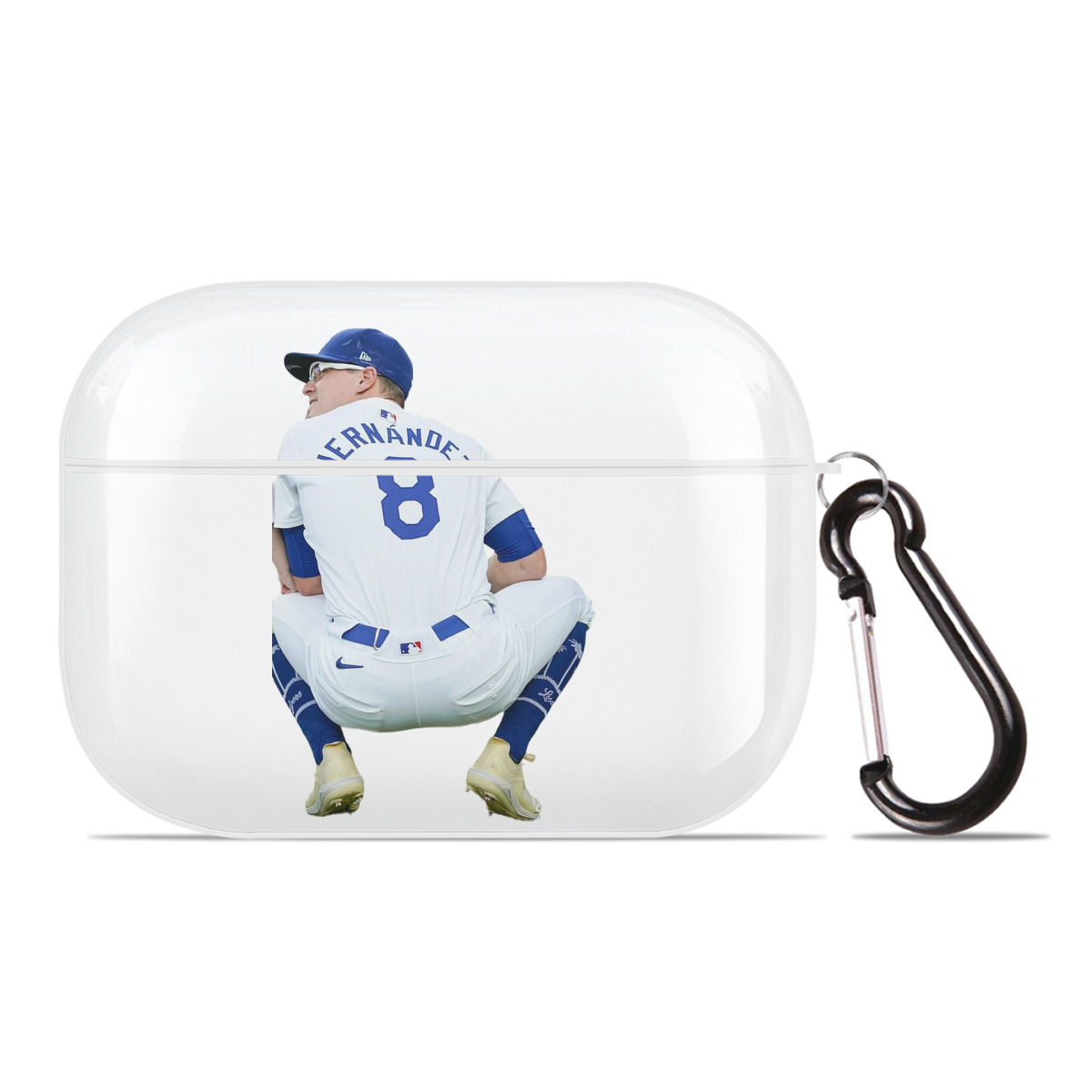  AirPods Pro Hard Case White With Keychain, Durable Flexible PC, Precise Cutouts, Anti-Fingerprint, Yellowing & Scratch Resistant, Full Protection, Washable