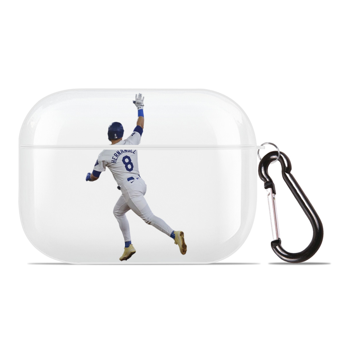  AirPods Pro Hard Case White With Keychain, Durable Flexible PC, Precise Cutouts, Anti-Fingerprint, Yellowing & Scratch Resistant, Full Protection, Washable