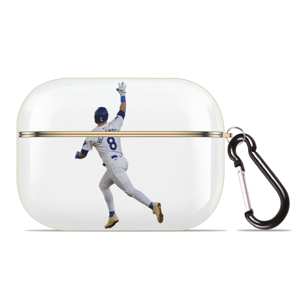  Luxury Gold AirPods Pro Case With Keychain, Flexible PC Material, Full Protection, Precise Cutouts, Anti-Fingerprint, Washable, Durable Design