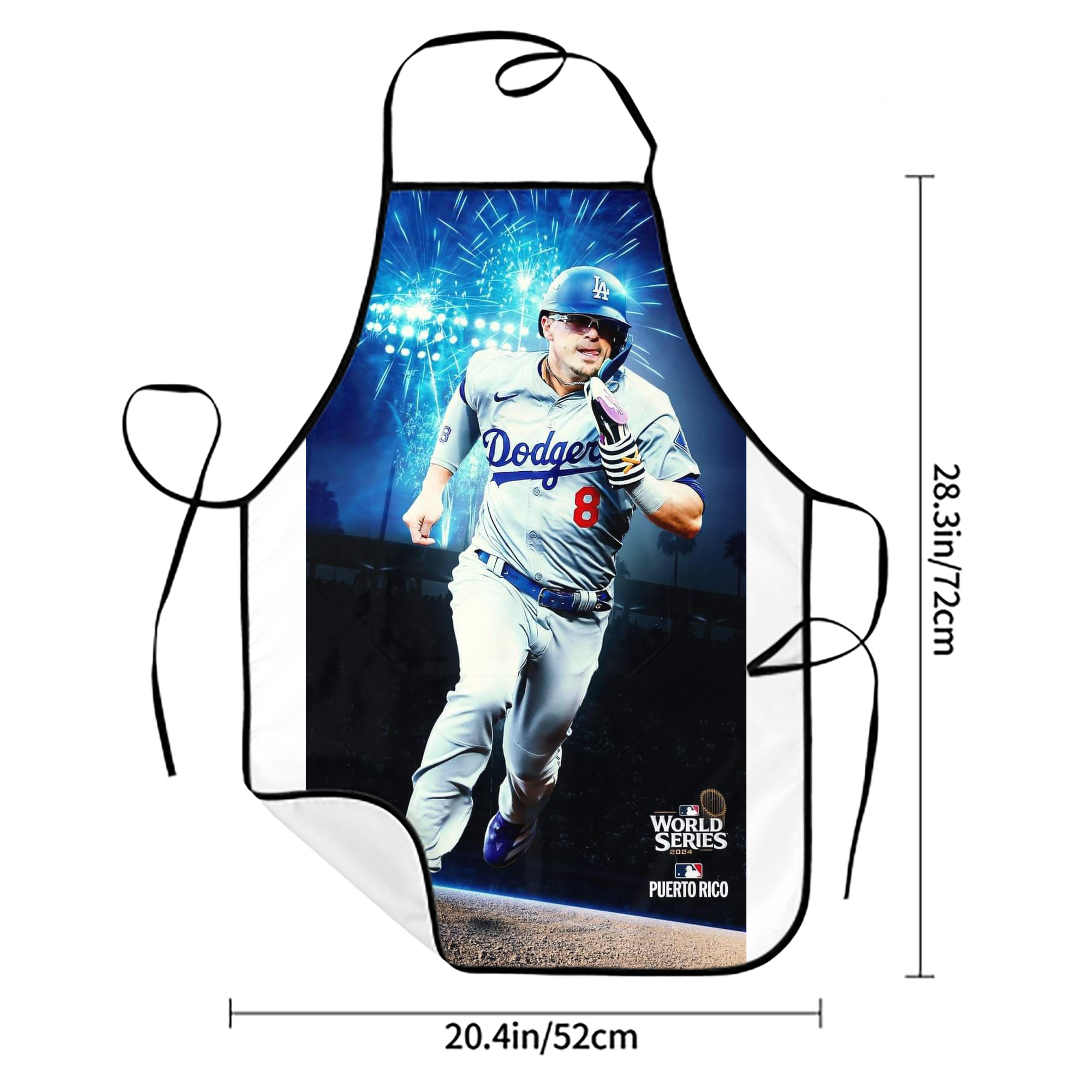  Stain-Resistant Polyester Apron With Pocket – Full Print, Waterproof, Anti-Wrinkle, Anti-Pilling – Ideal For Kitchen, BBQ, Restaurant, Salon & More