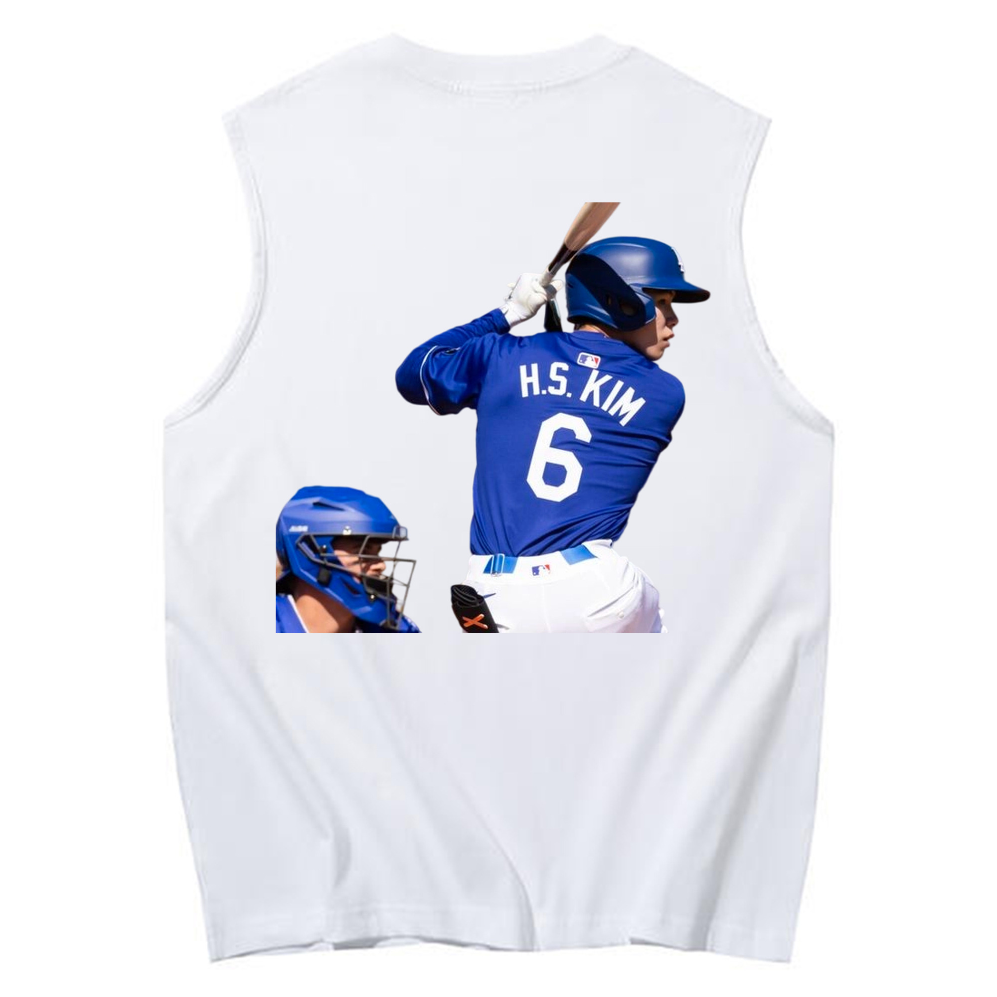  230g Pure Cotton Tank Top With Back Heat Transfer Print – Soft, Lightweight, Fitted Design – Stylish & Comfortable Casual Wear For Sports & Everyday Use